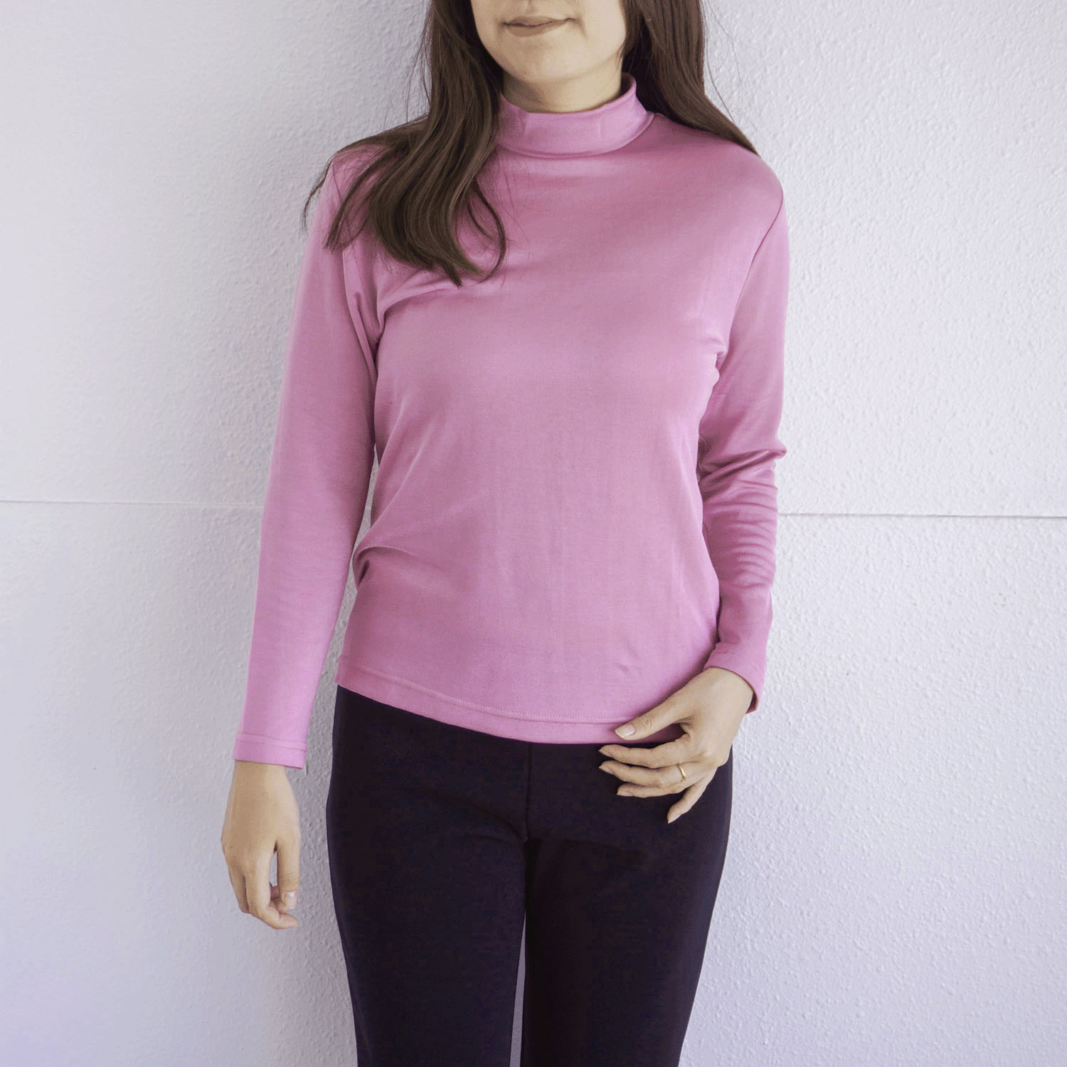 ジョワイユ裏綿ハイネックTシャツ LLサイズ - 画像12