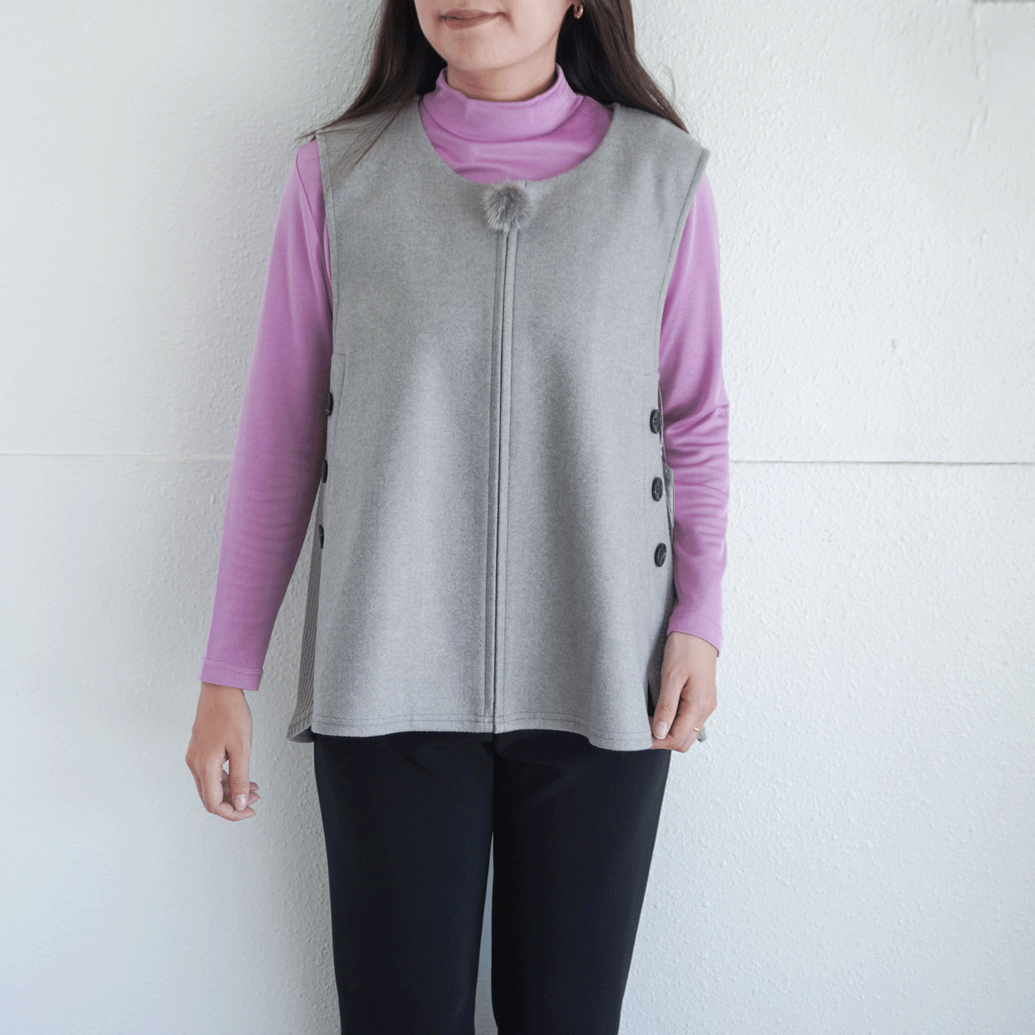 ジョワイユ裏綿ハイネックTシャツ LLサイズ - 画像20