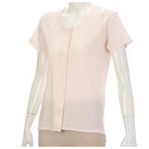 婦人前開3分袖シャツ LLサイズ