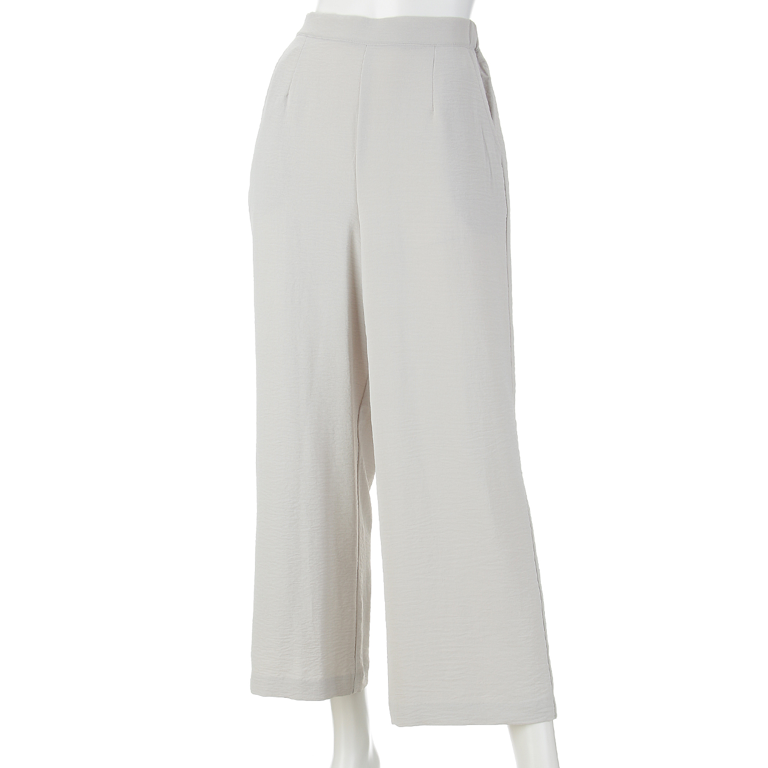 【新色追加】多機能素材セミワイドパンツ - 画像6