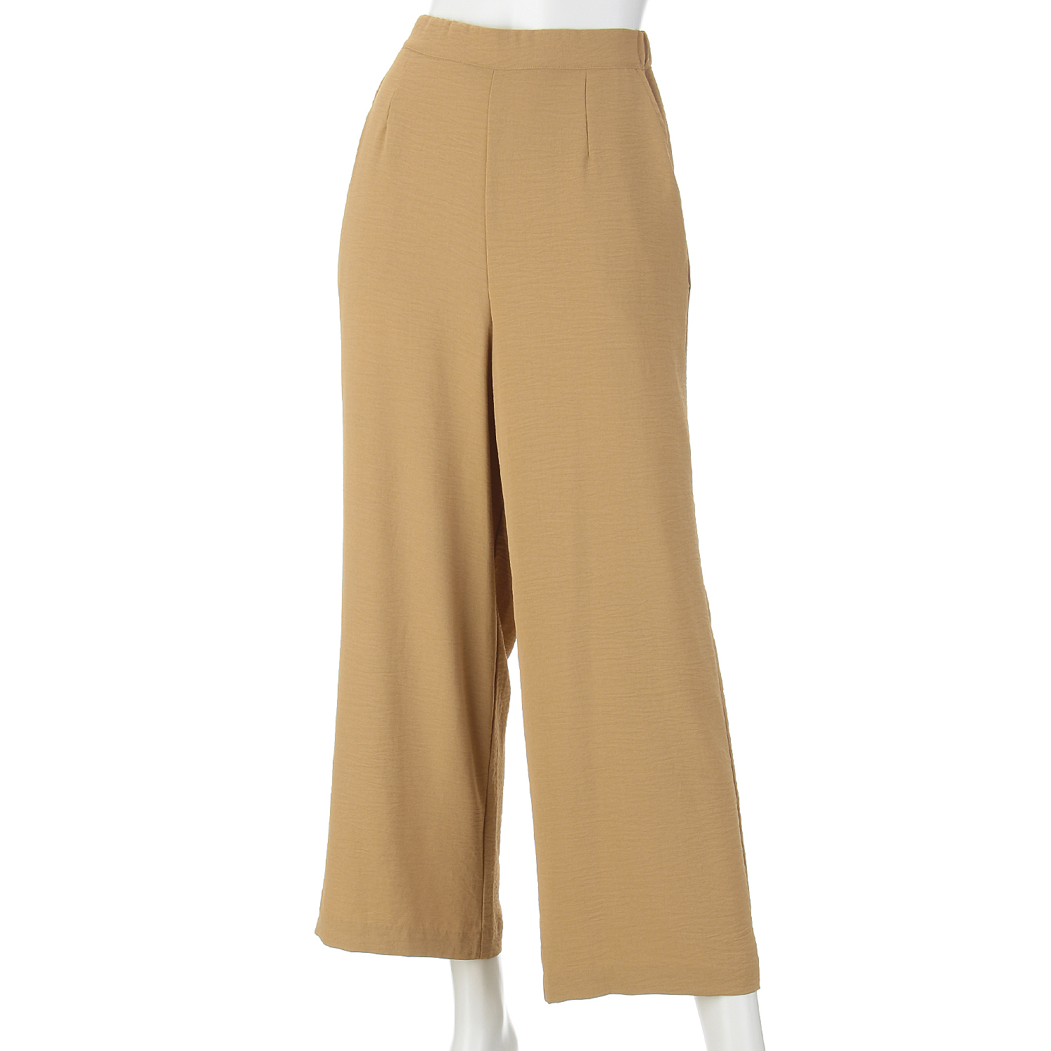 【新色追加】多機能素材セミワイドパンツ - 画像8