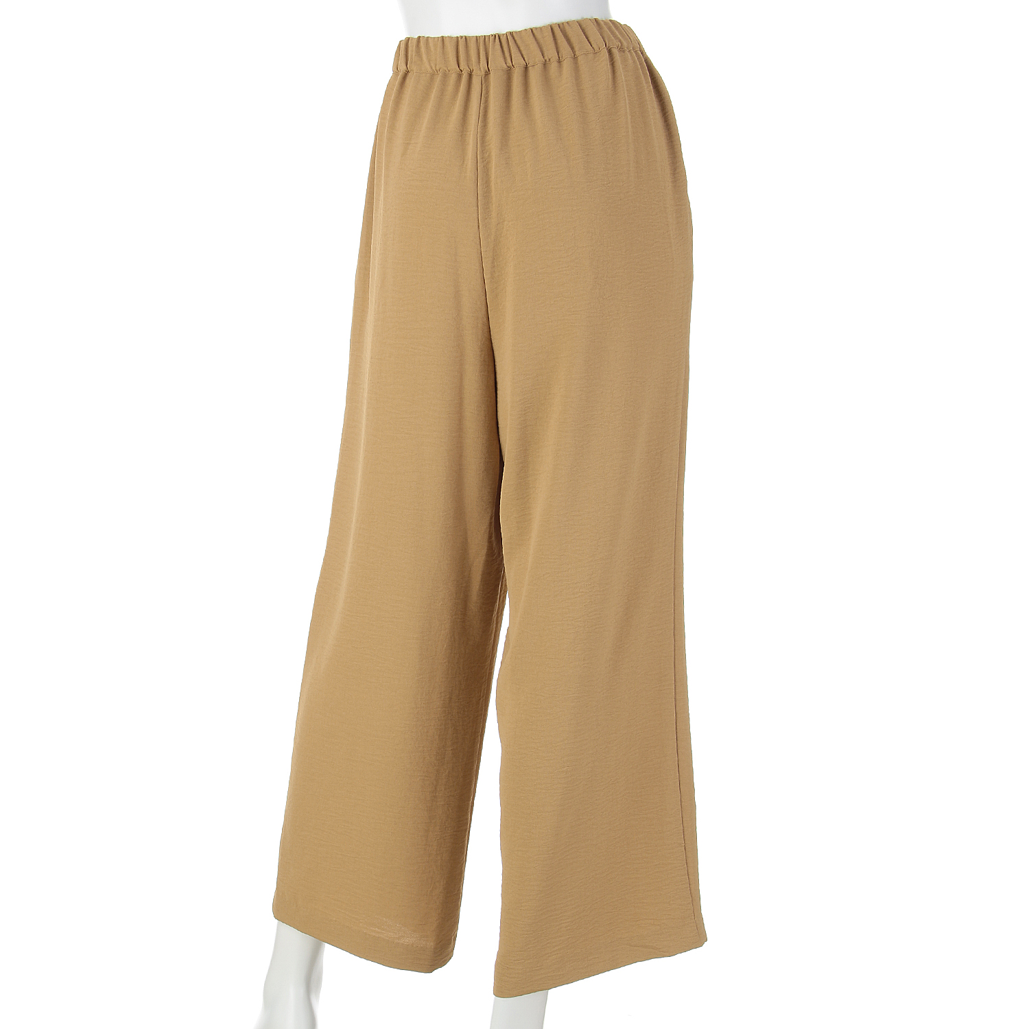 【新色追加】多機能素材セミワイドパンツ - 画像9