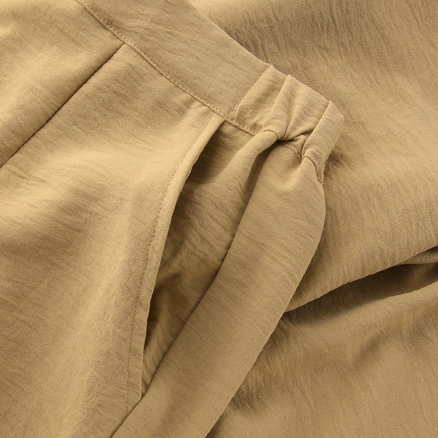 【新色追加】多機能素材セミワイドパンツ - 画像10