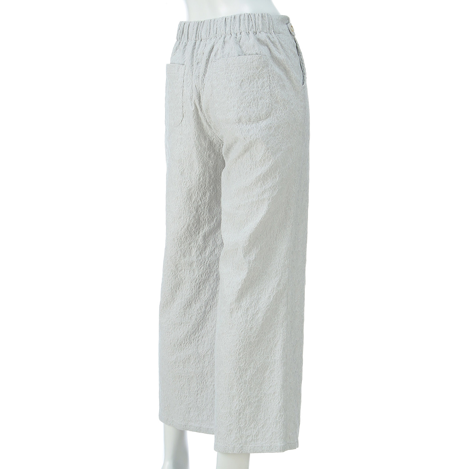 グルカワイドフラワージャガードパンツ - 画像3