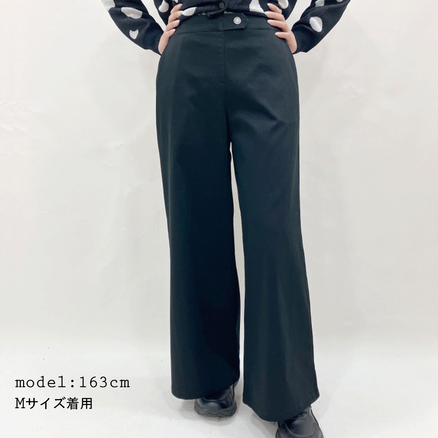 デニムバギーパンツ