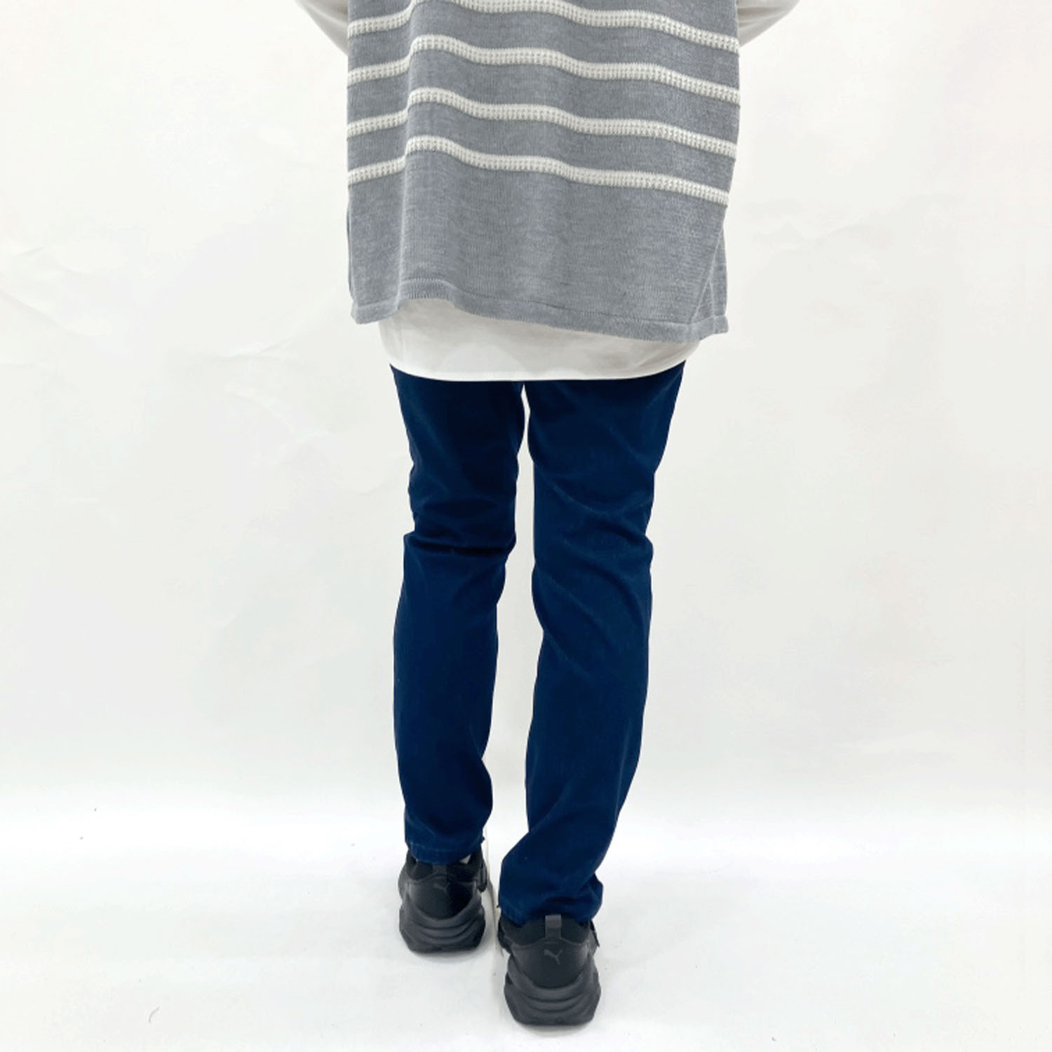 【お取り寄せ】New York Stars BOBSON ニットデニムスキニーパンツ - 画像2