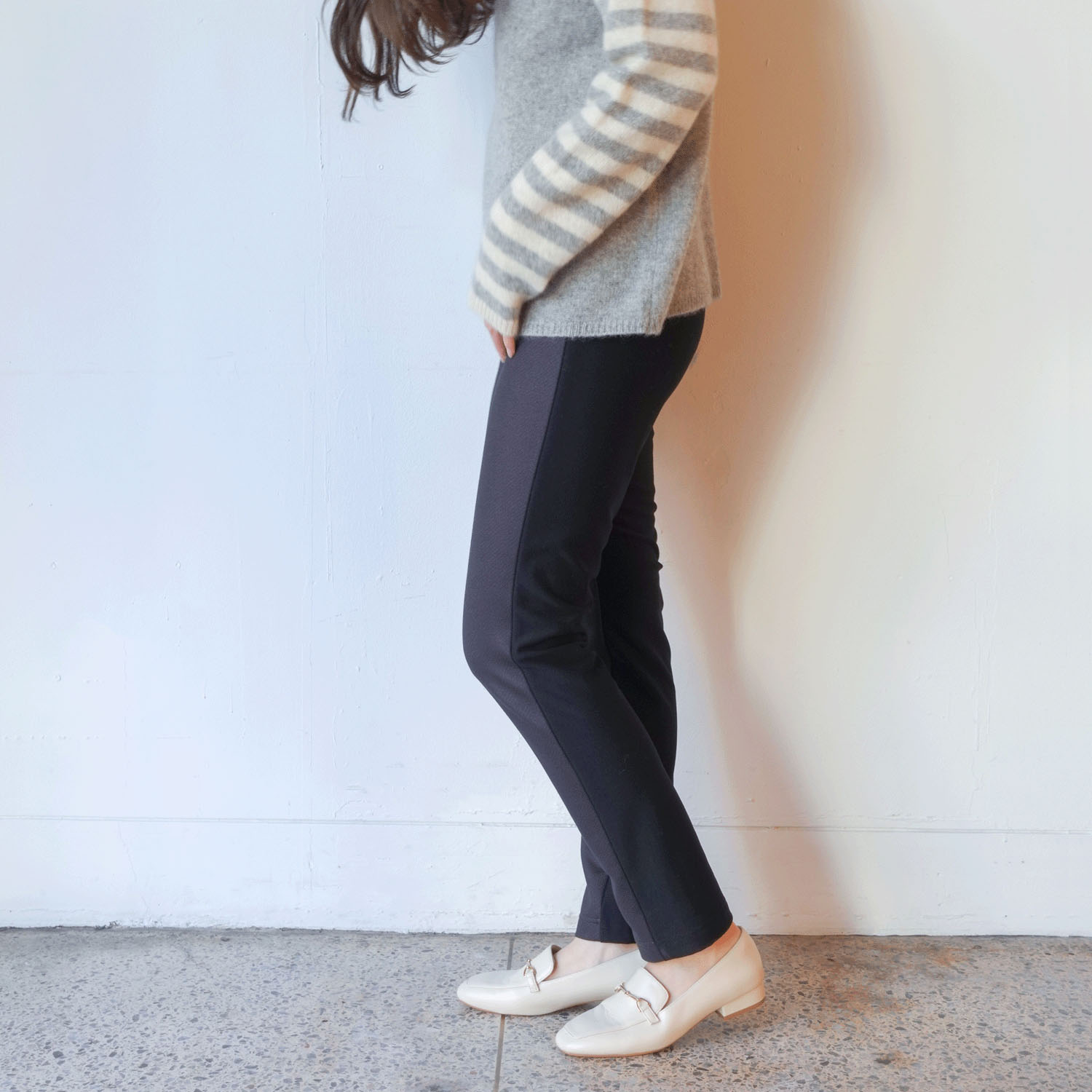 ダウンファブリックスリムパンツ - 画像2