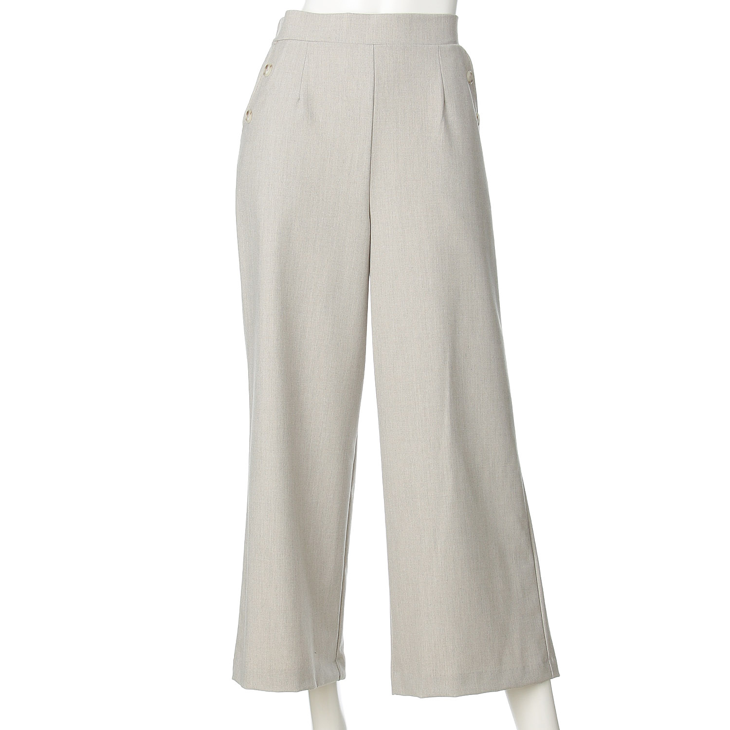 尾州ラベルワイドパンツ - 画像10