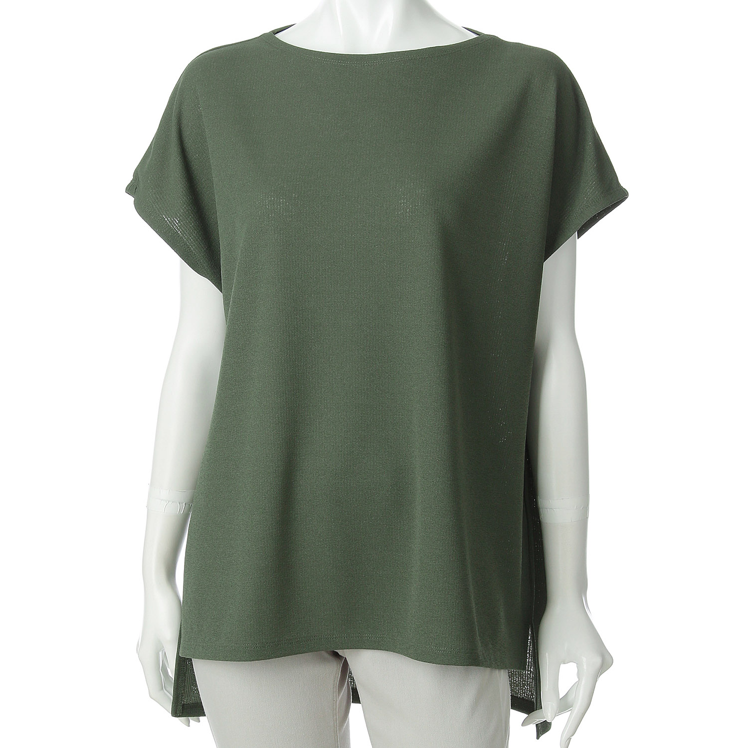 Reginetta 涼しやドライワッフル・チュニックT - 画像13