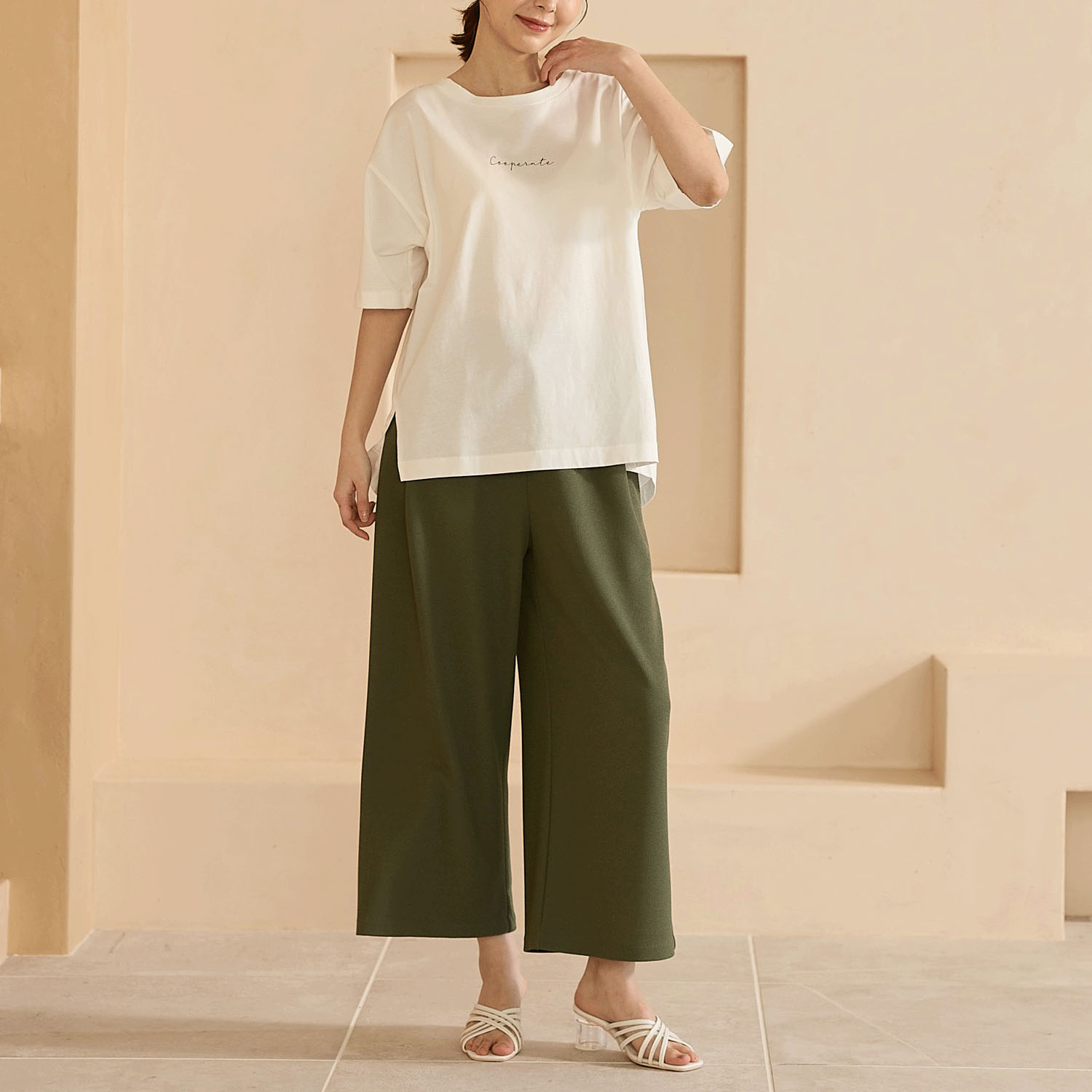 Reginetta 凉しやドライワッフル・タックワイド - 画像10