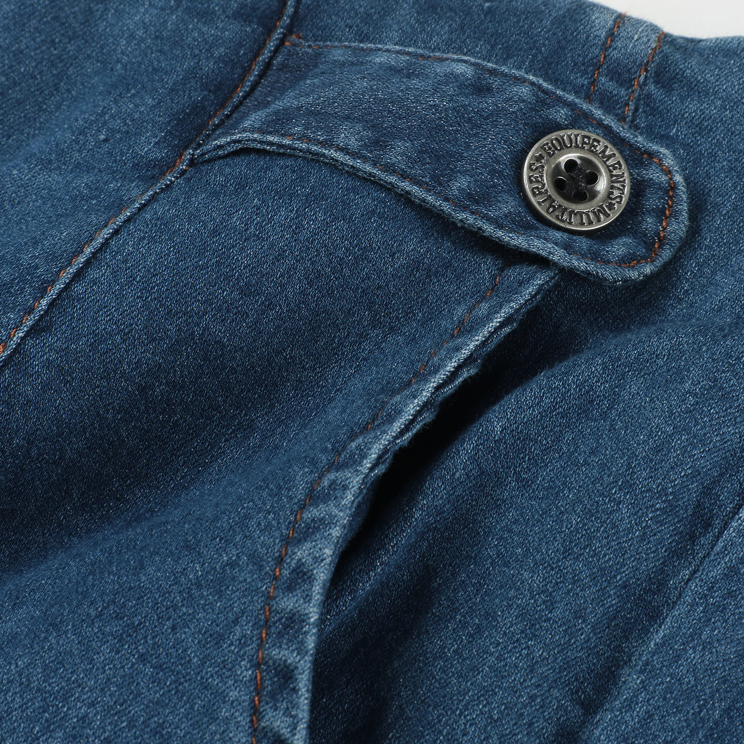 グルカワイド冷感デニムパンツ - 画像8