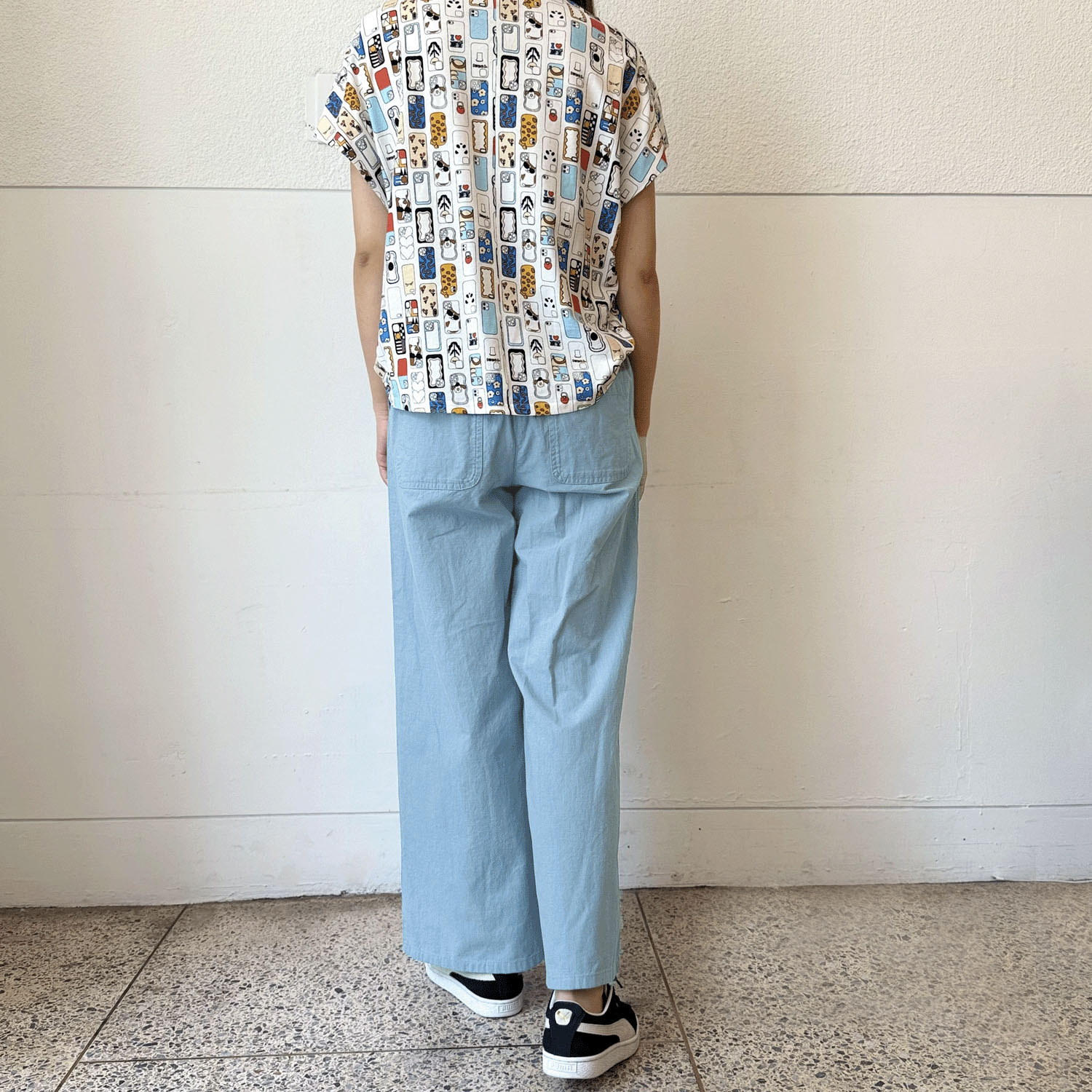 綿スラブバギーパンツ - 画像5