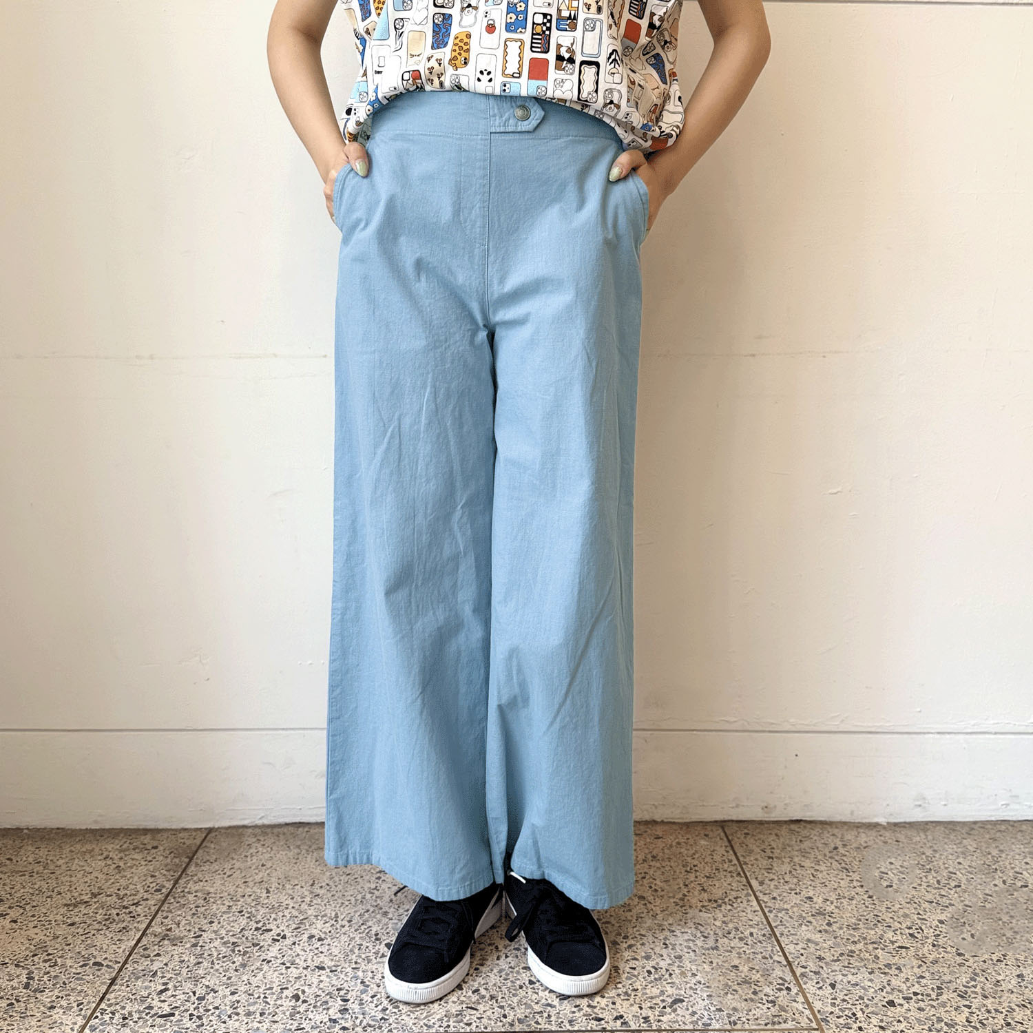 綿スラブバギーパンツ - 画像8