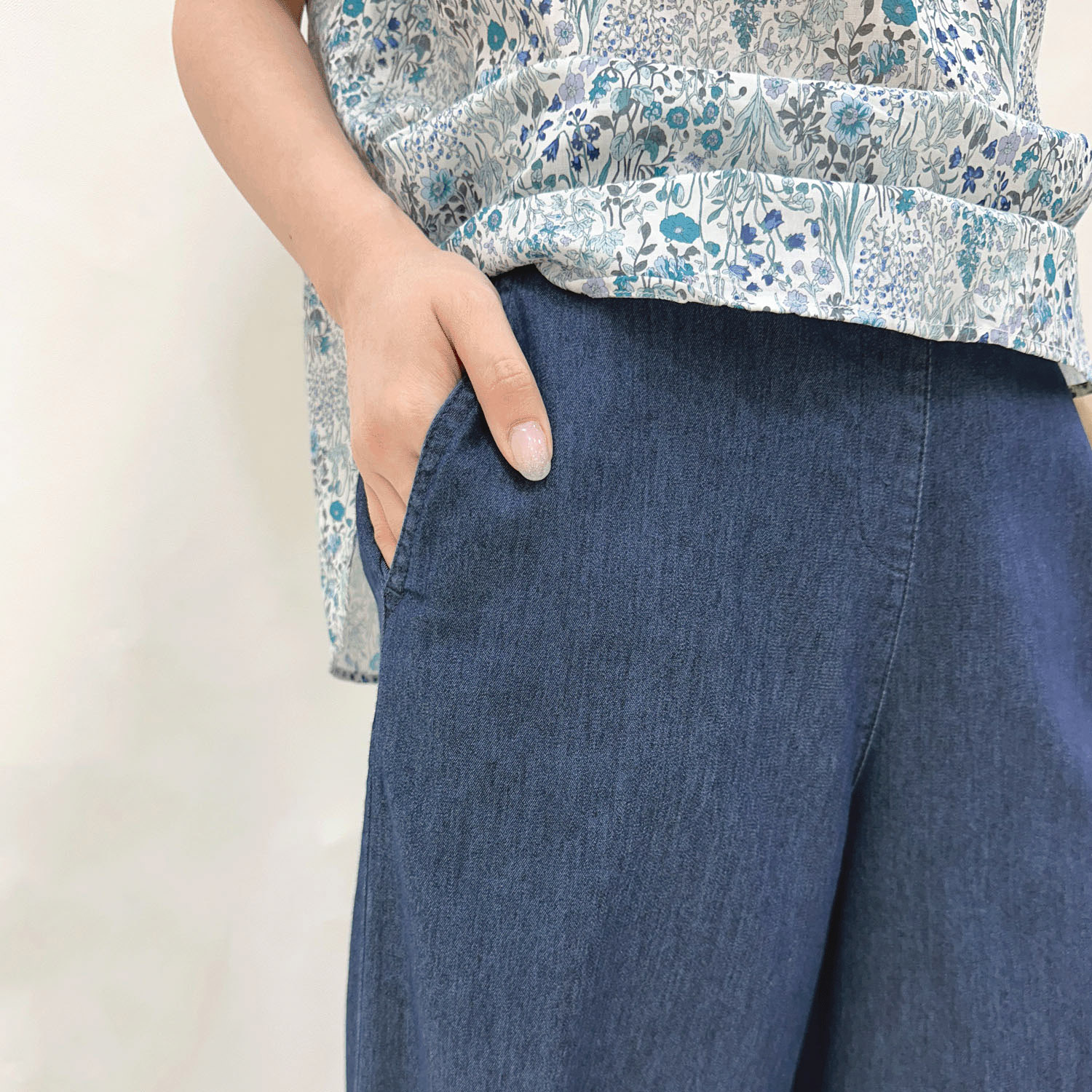 サマーデニムバギーパンツ - 画像11