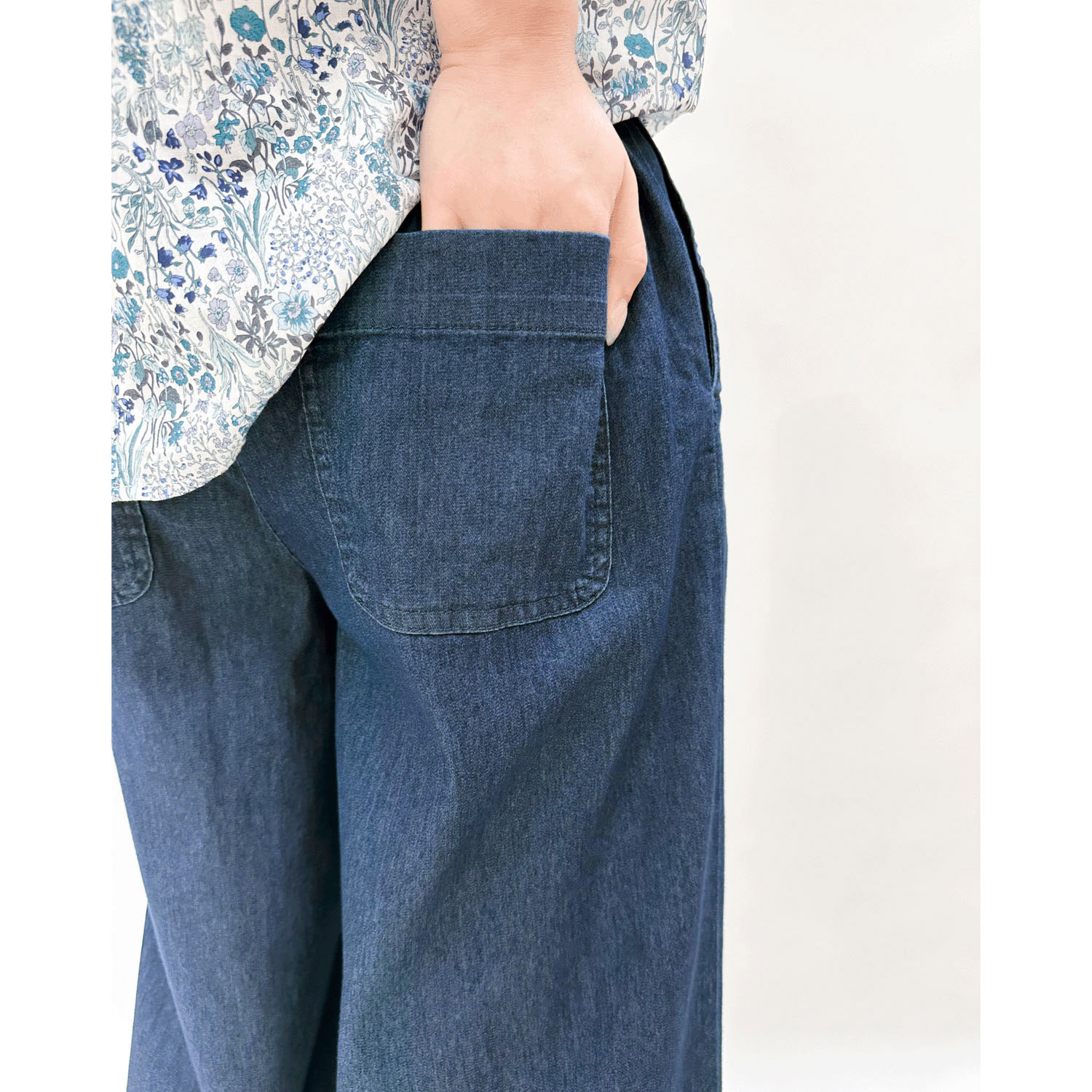 サマーデニムバギーパンツ - 画像13