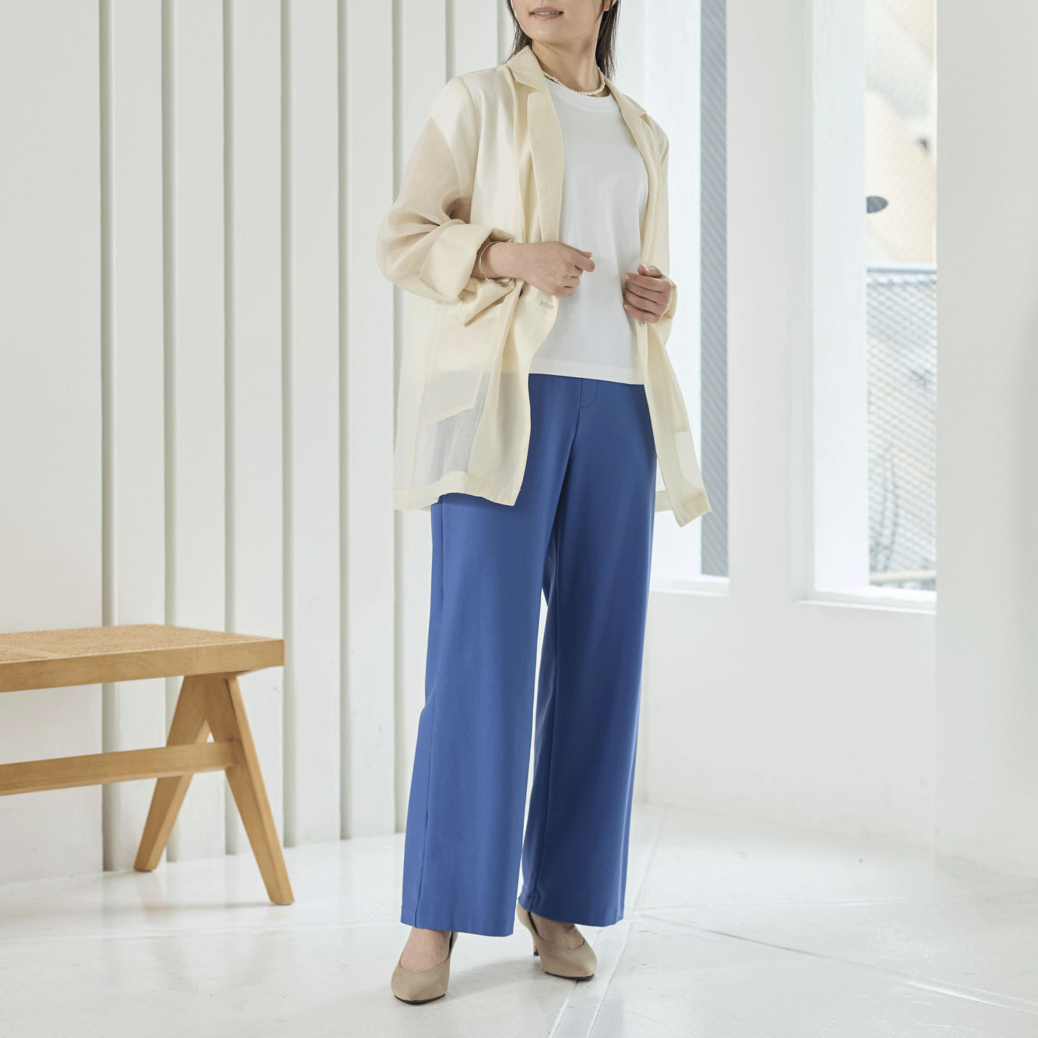 【Insta Live】TAKUMIBA エアシルキーLW・前ポケットワイドストレート - 画像12