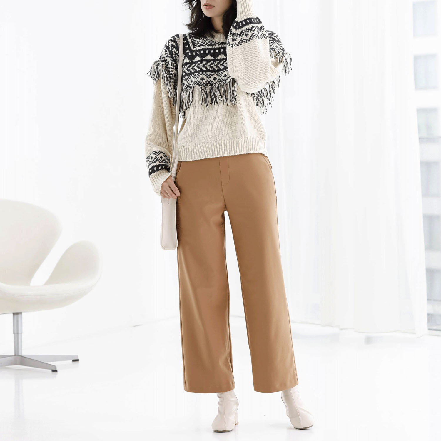 【Insta Live】TAKUMIBA エアシルキーLW・前ポケットワイドストレート - 画像5