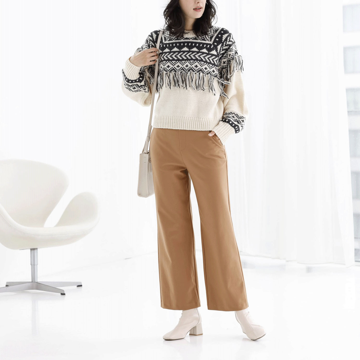 【Insta Live】TAKUMIBA エアシルキーLW・前ポケットワイドストレート - 画像6