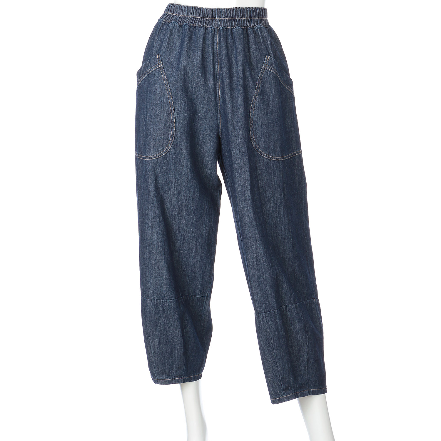 インディゴバルーンパンツ - 画像5