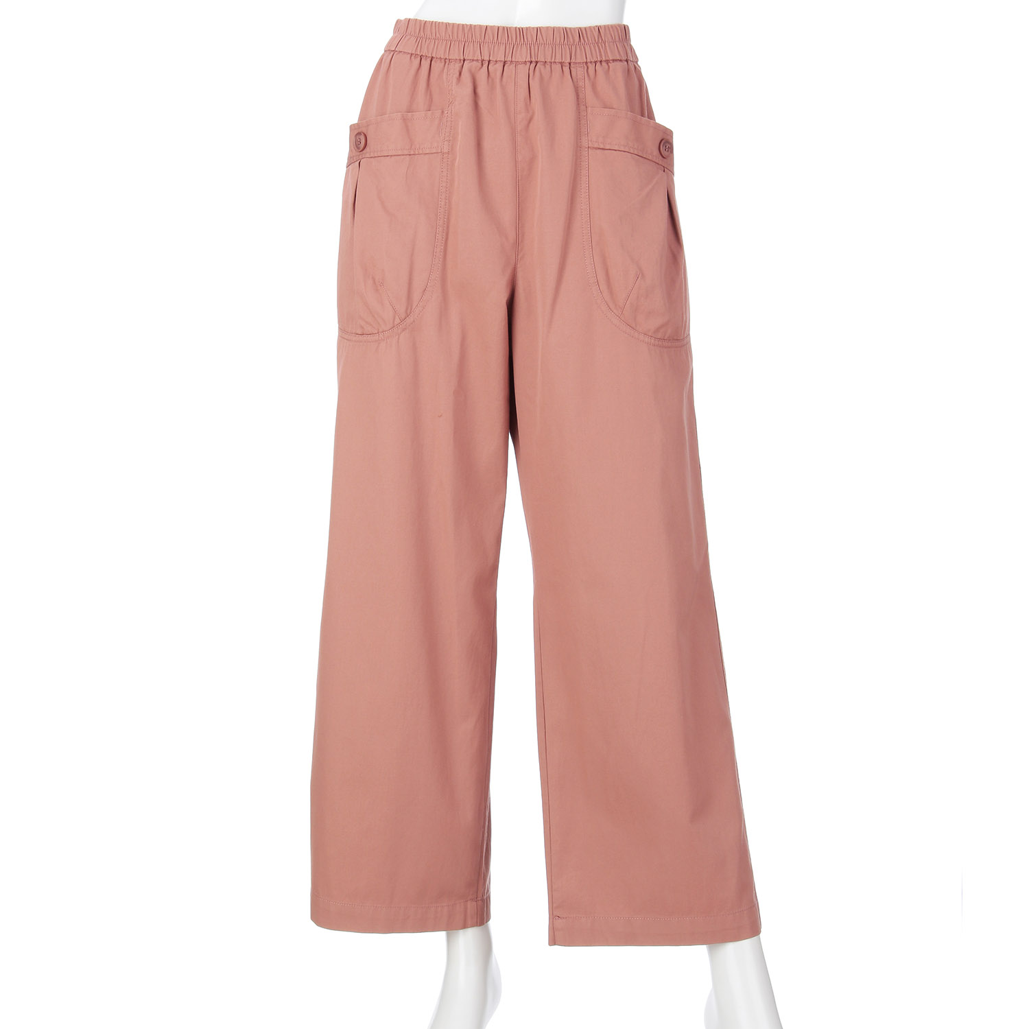 aiai 綿ツイル パフポケットワイドパンツ - 画像11