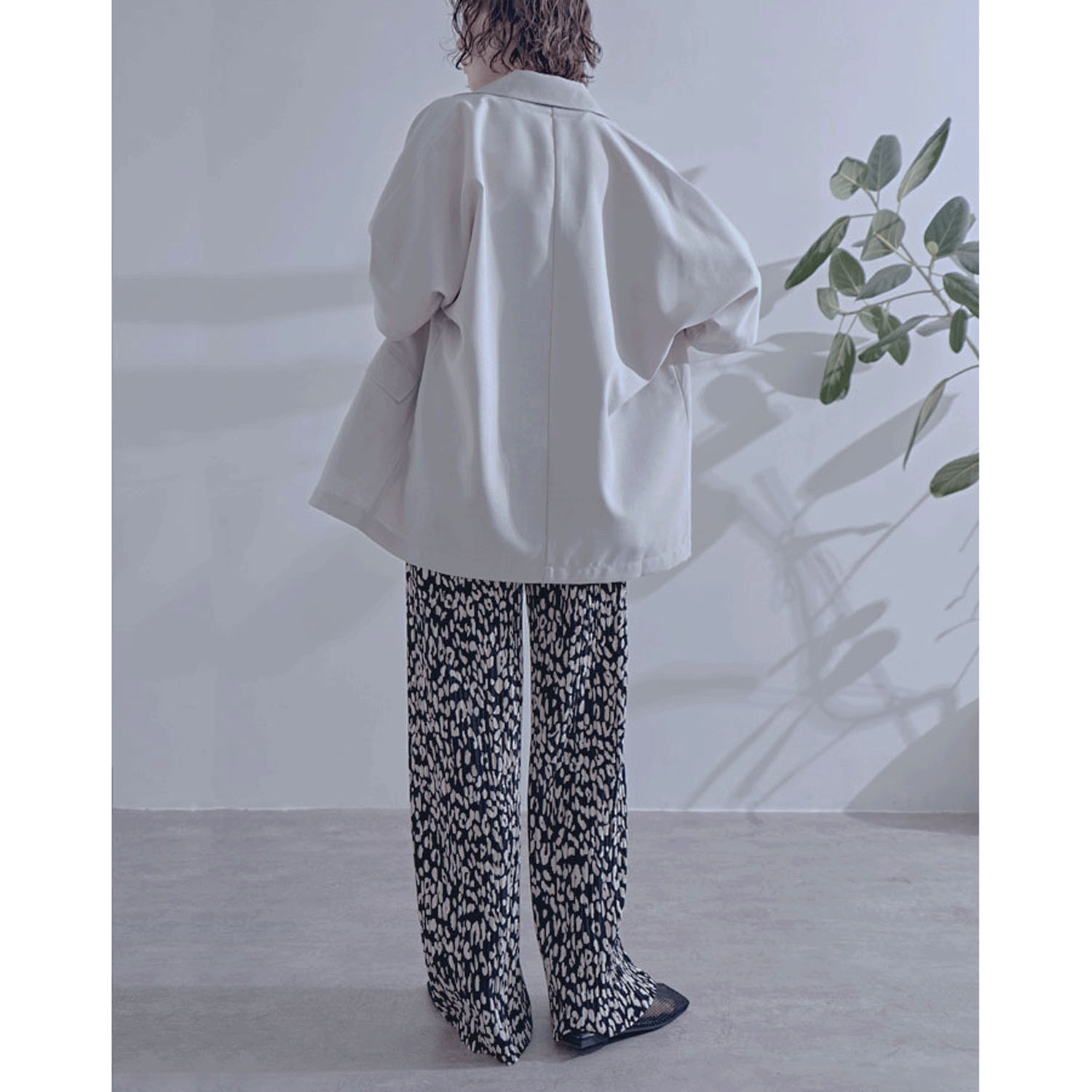 カットプリーツパンツ - 画像17