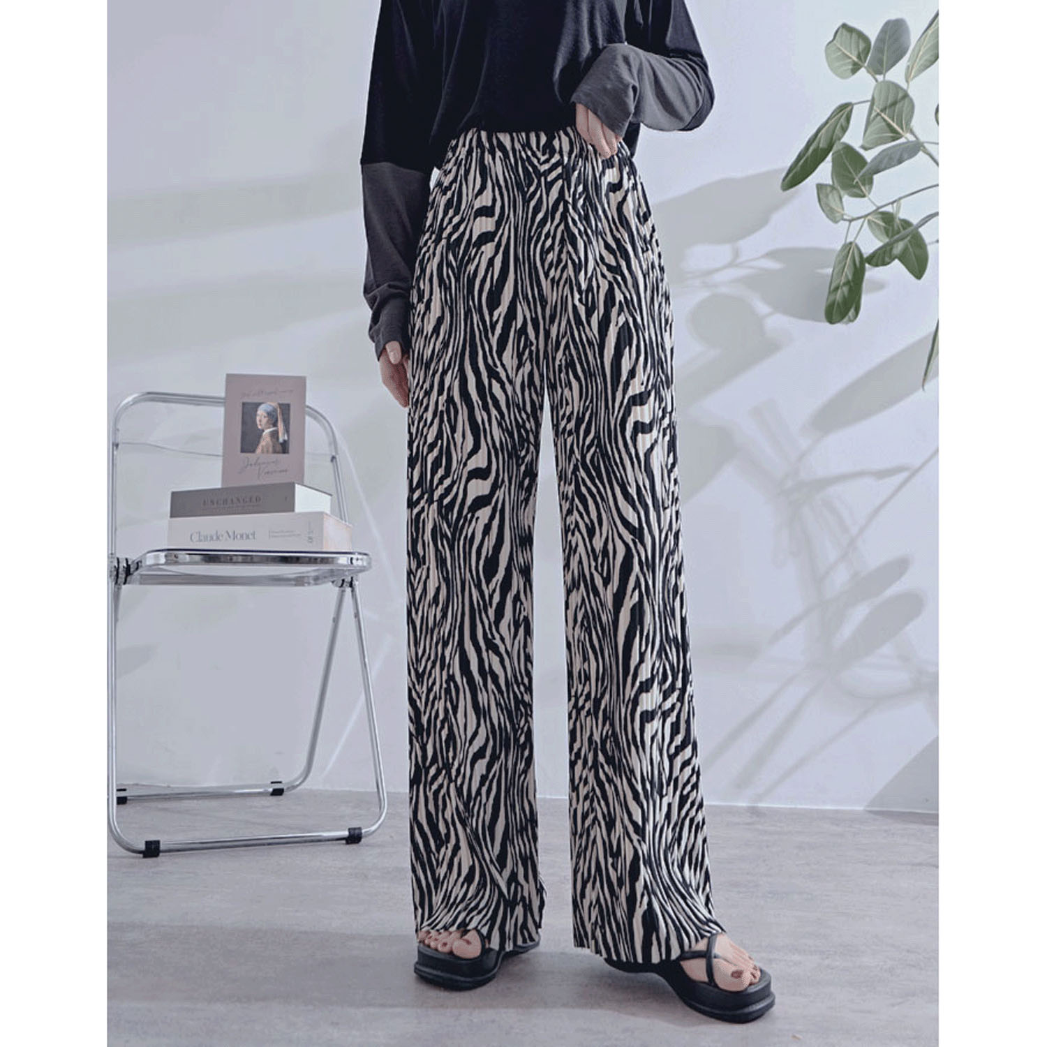 カットプリーツパンツ - 画像22