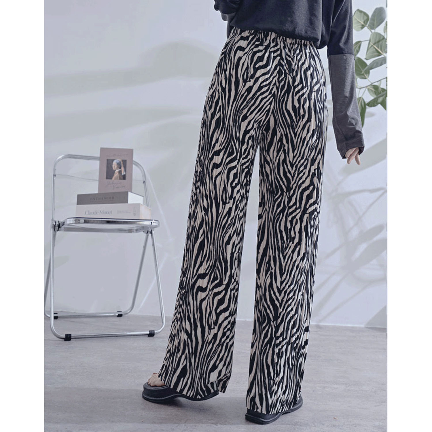 カットプリーツパンツ - 画像24