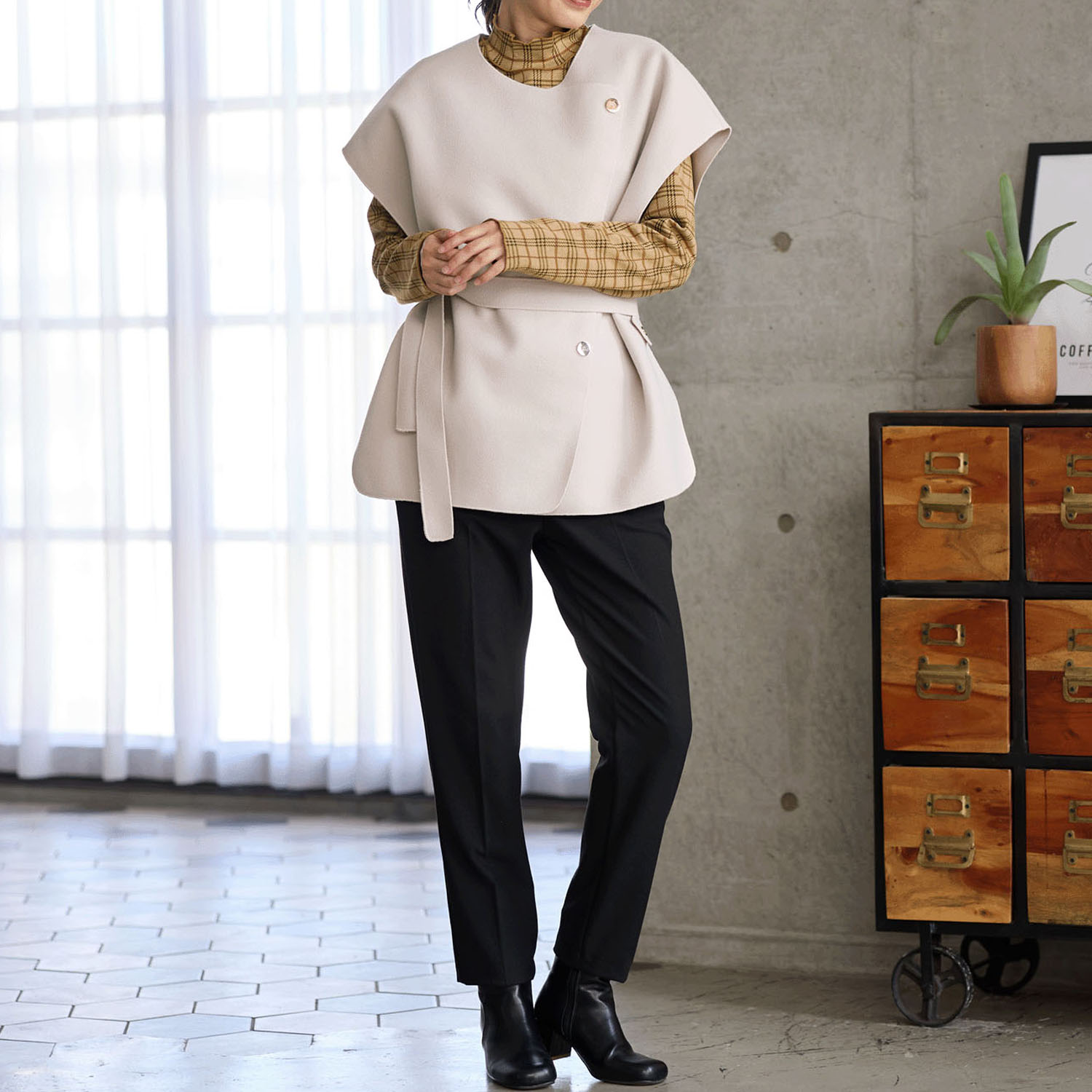 【Insta Live】TAKUMIBA ウーリッチウォーム 前ポケットクロプトテーパードパンツ - 画像4