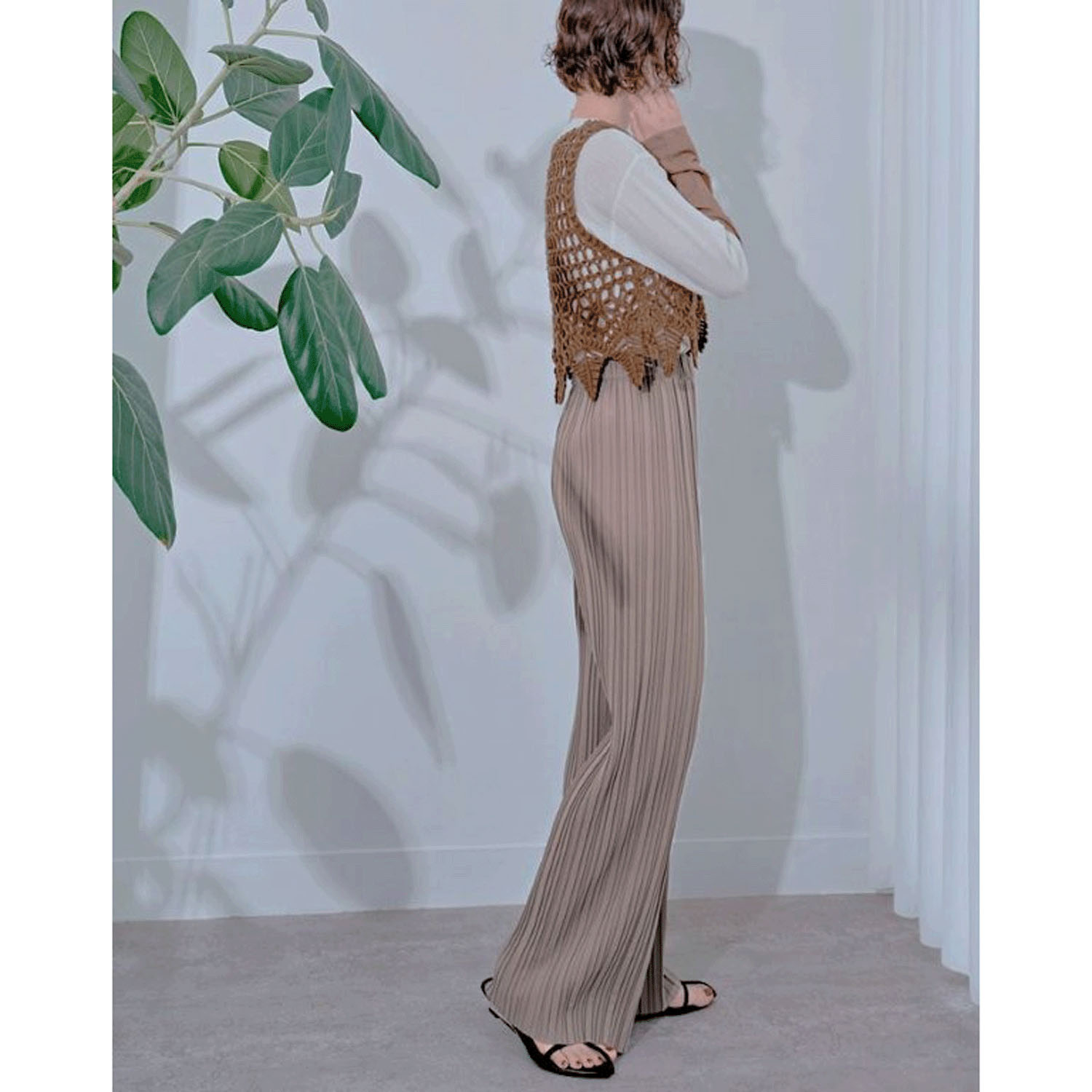 【ETONET限定お取り寄せ】プリーツパンツ - 画像5