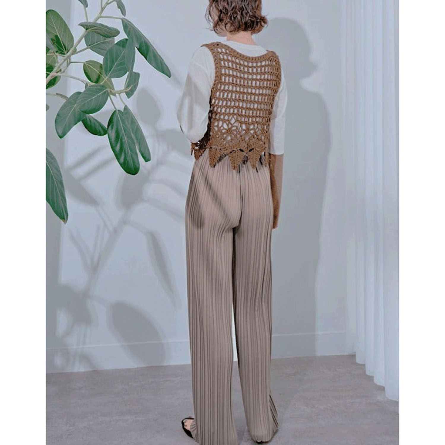 【ETONET限定お取り寄せ】プリーツパンツ - 画像6