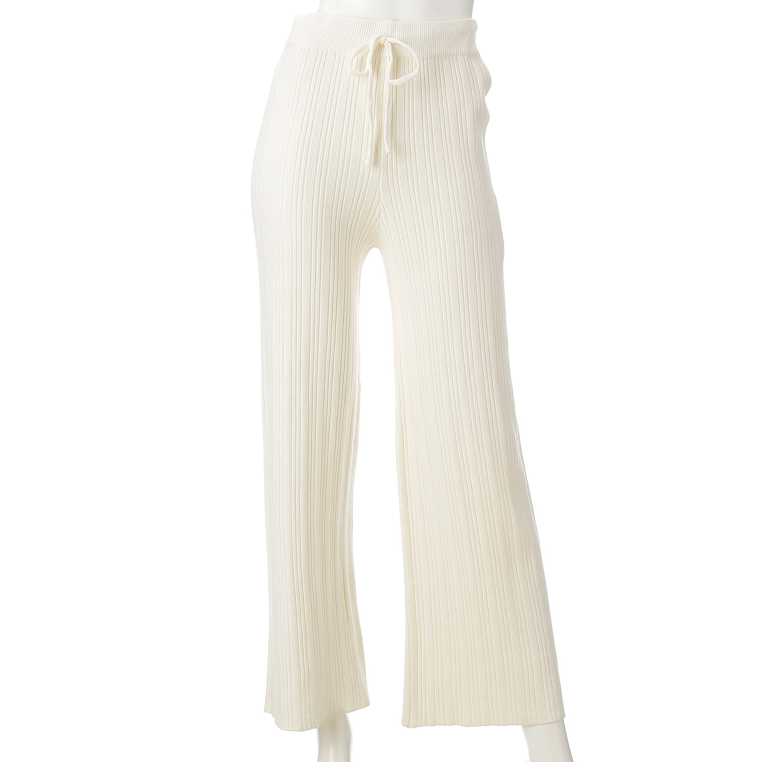 【Insta Live】ニットリブワイドパンツ - 画像11