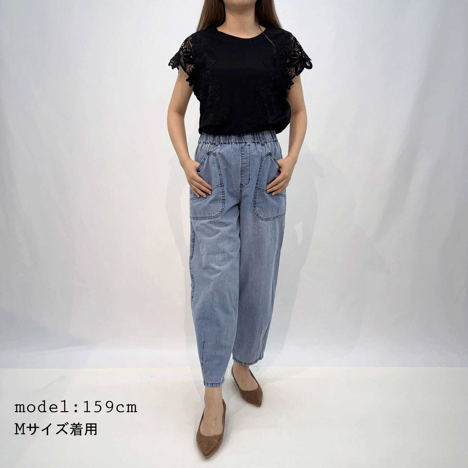 CAMEL ROAD デカポケコクーンパンツ