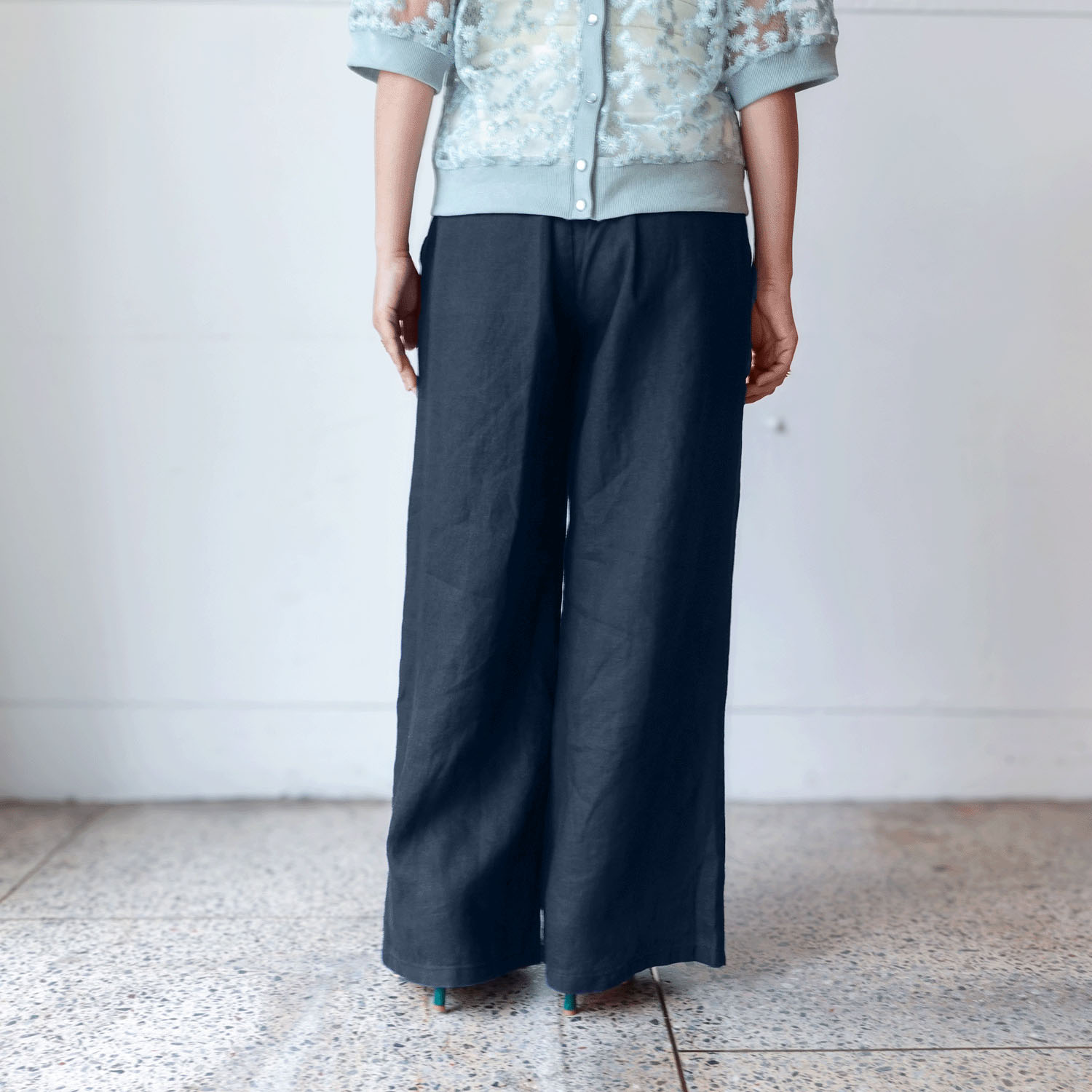 【InstaLive】JEUNE ET JOYEUX フレンチリネンワイドパンツ 65丈 - 画像18
