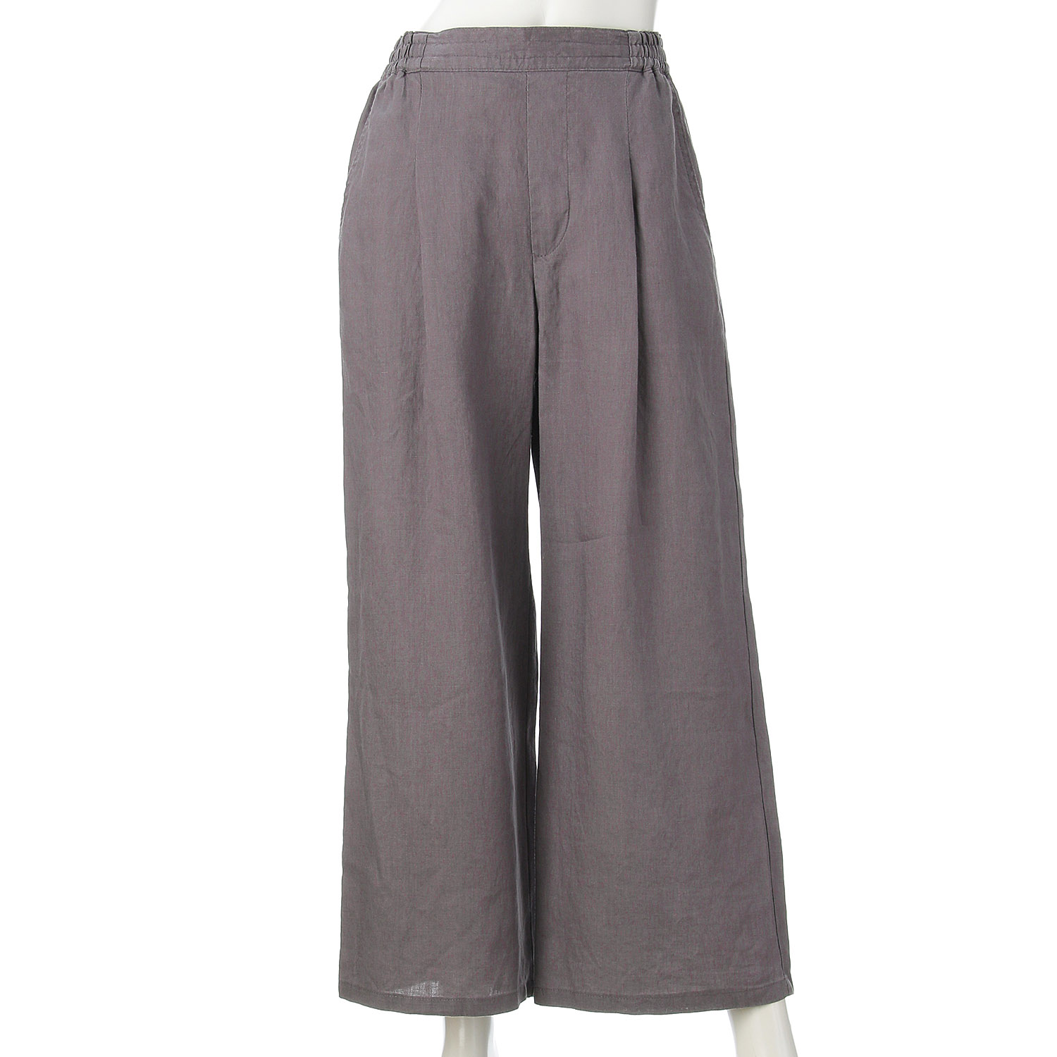 【InstaLive】JEUNE ET JOYEUX フレンチリネンワイドパンツ 65丈 - 画像3