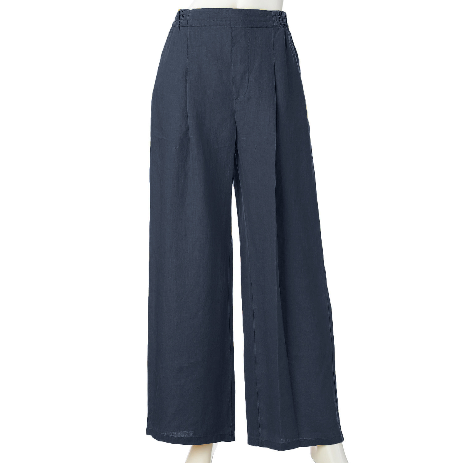 JEUNE ET JOYEUX フレンチリネンワイドパンツ 73丈 - 画像13