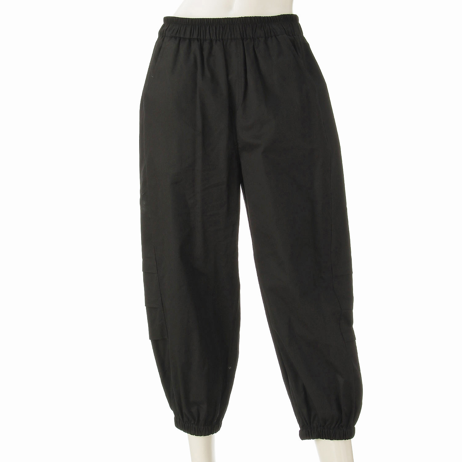 コットンポプリンサイドタックパンツ - 画像4