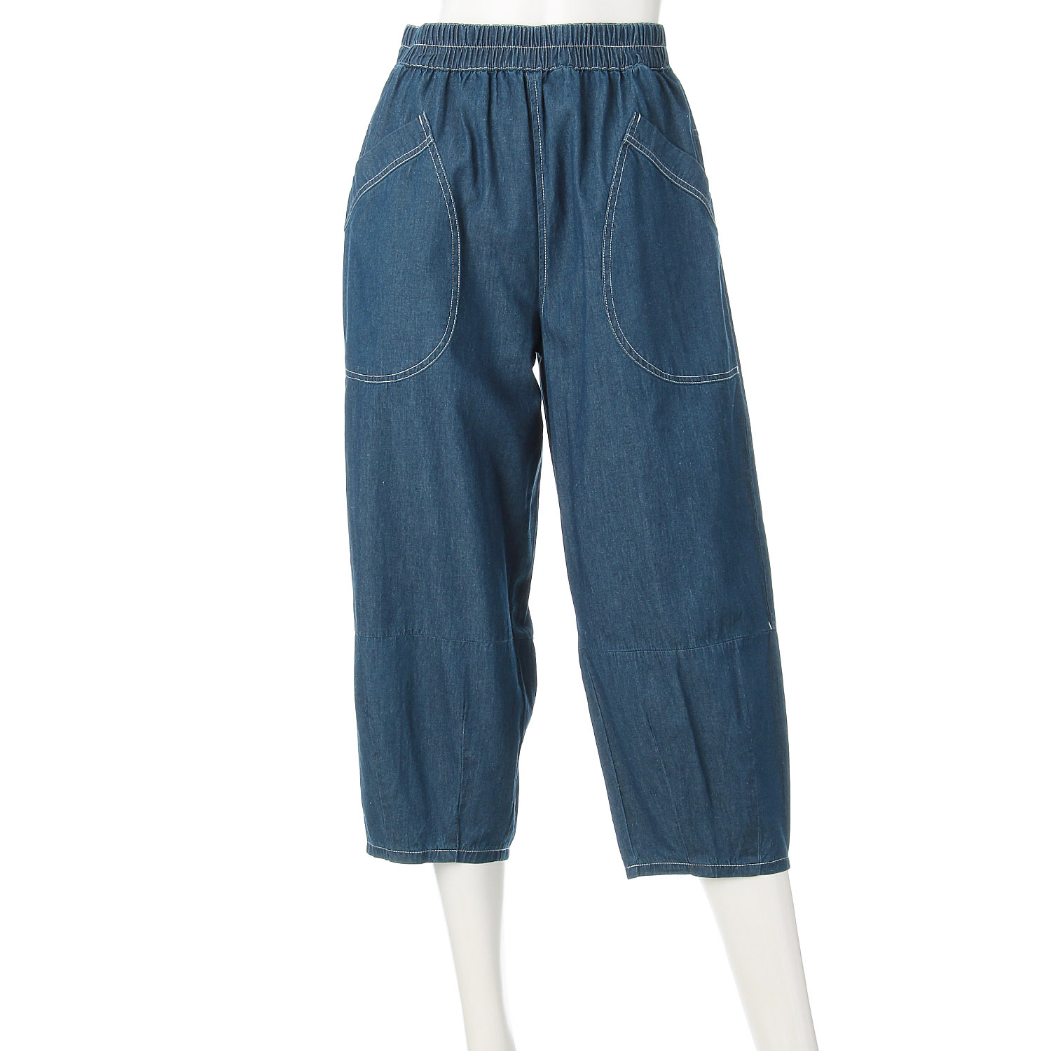 インディゴバルーンパンツ - 画像8