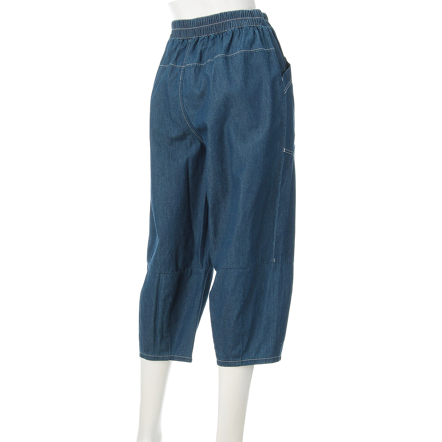 インディゴバルーンパンツ - 画像9