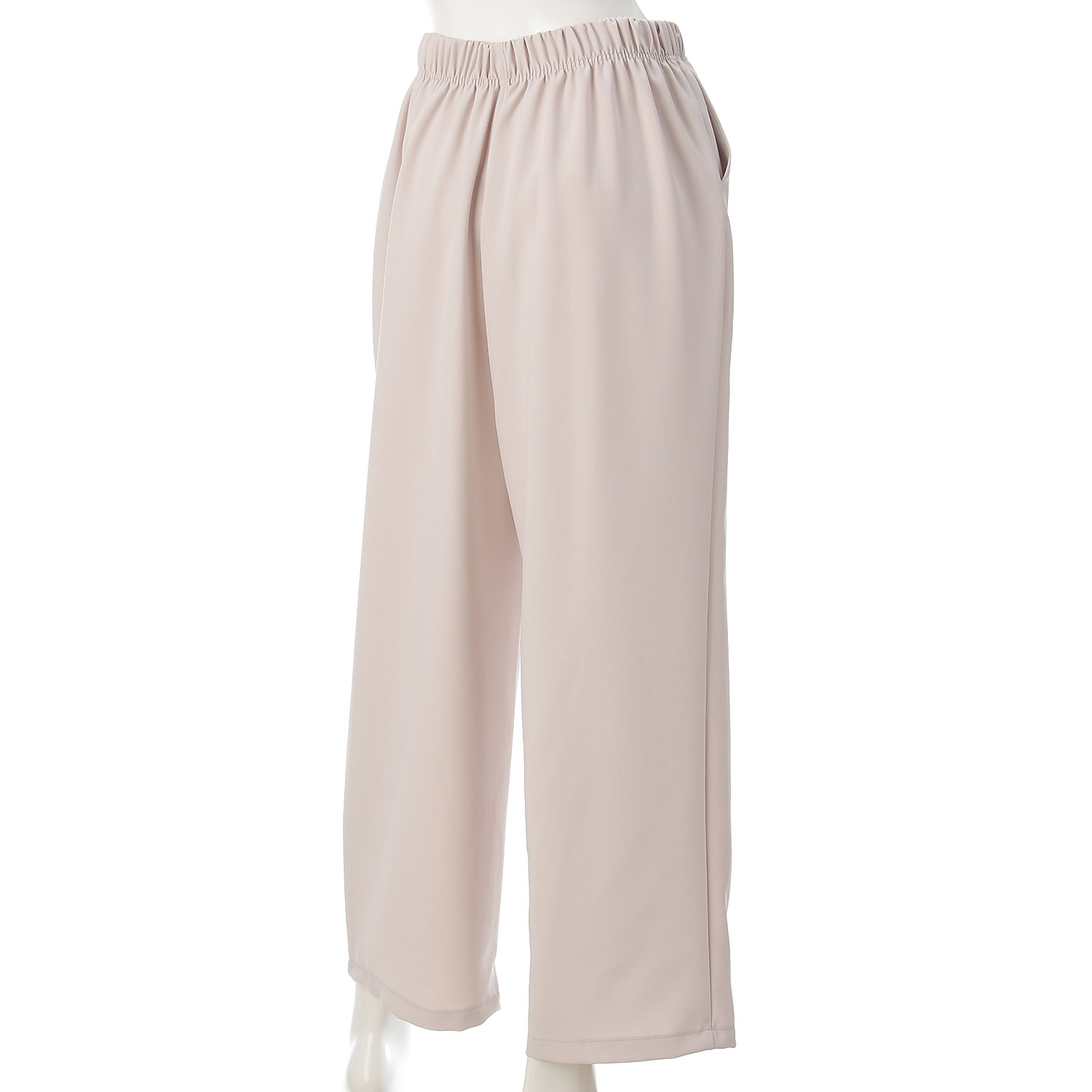 ソフトストレッチ タックワイドパンツ - 画像10