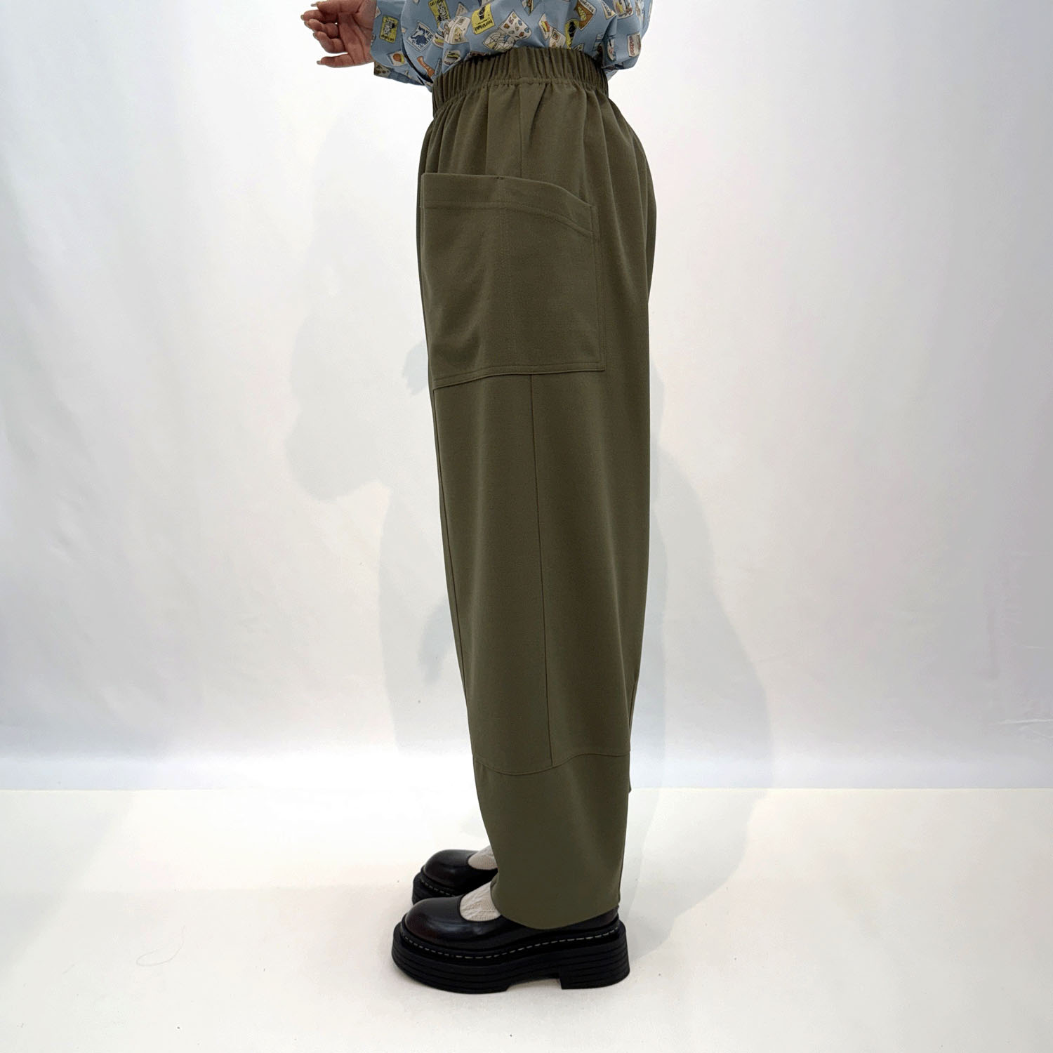 ライトジョーゼットバルーンパンツ - 画像2