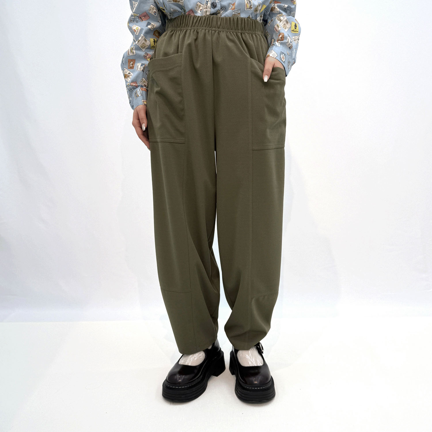 ライトジョーゼットバルーンパンツ - 画像12