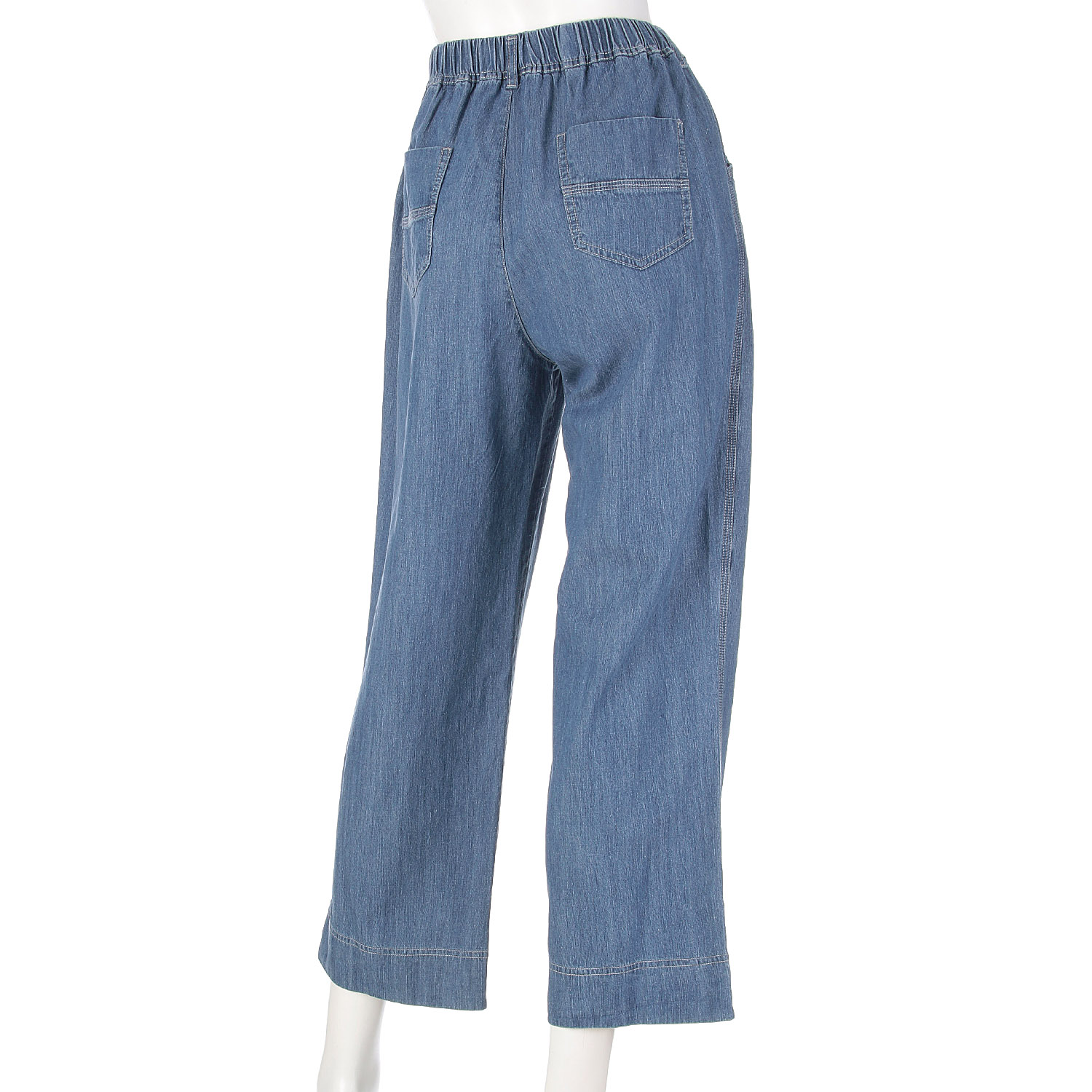 【Insta Live】リヨセルデニム ワイドパンツ - 画像10