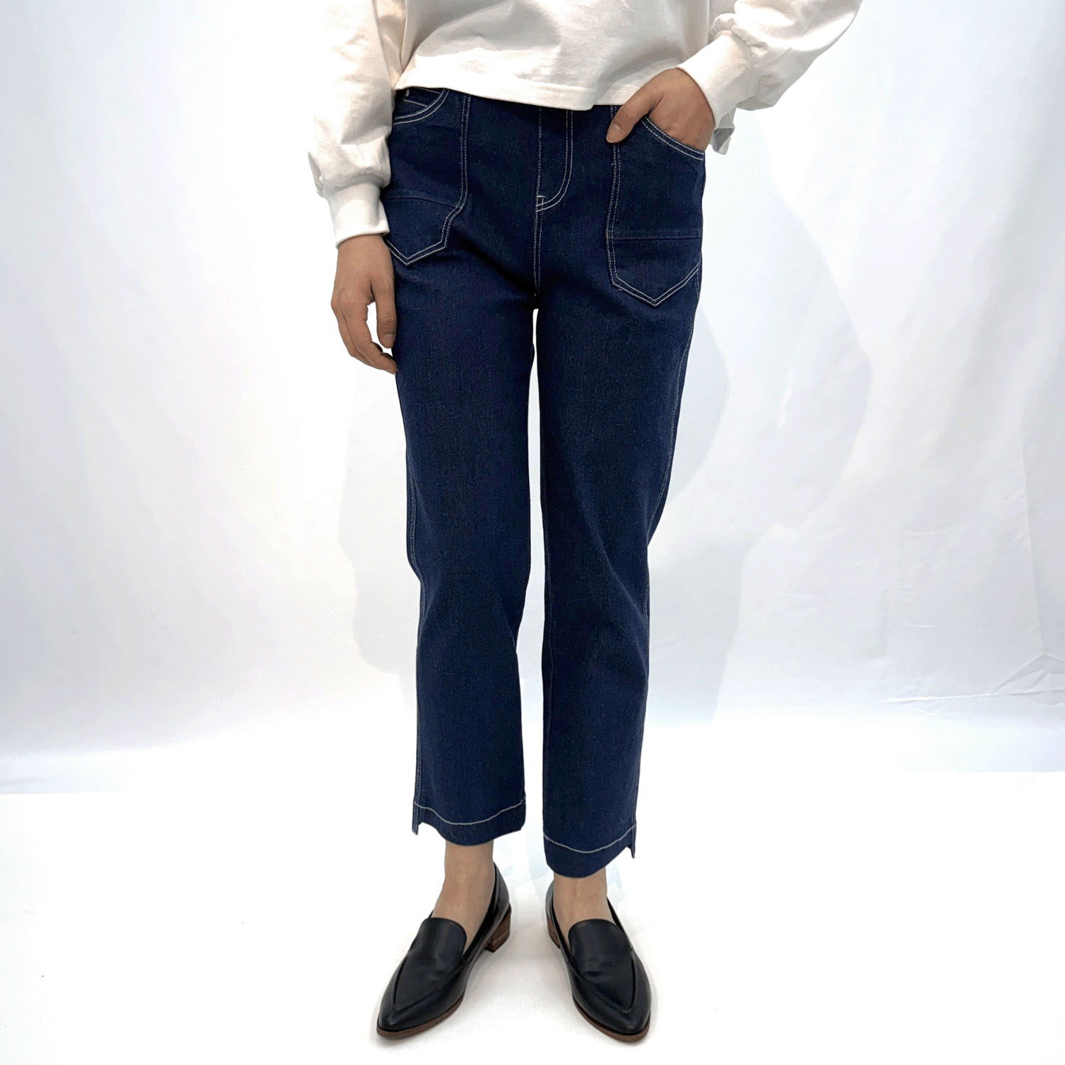 セオスリー ウエストボーダーデニム - 画像1