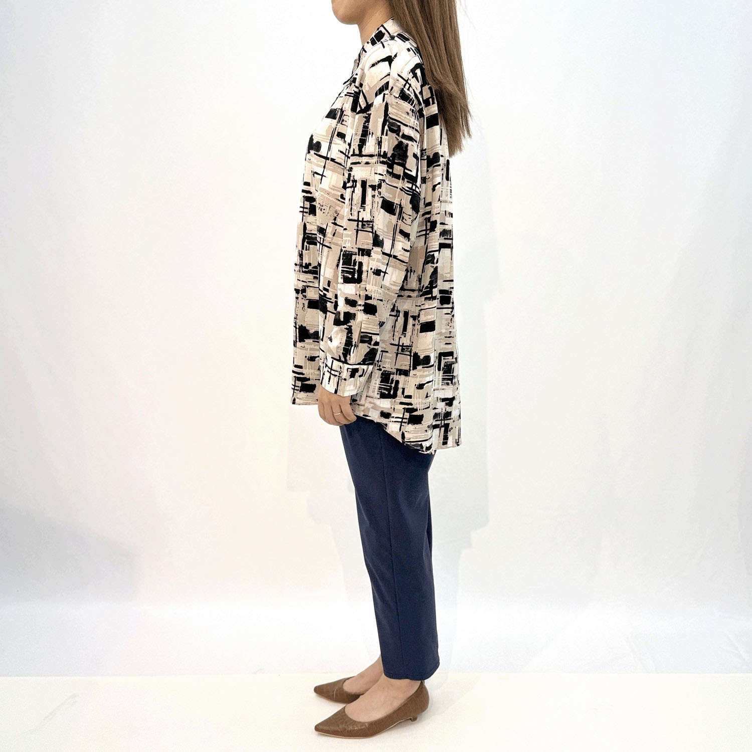 セオスリー ナイロンレーヨン接触冷感パンツ - 画像2