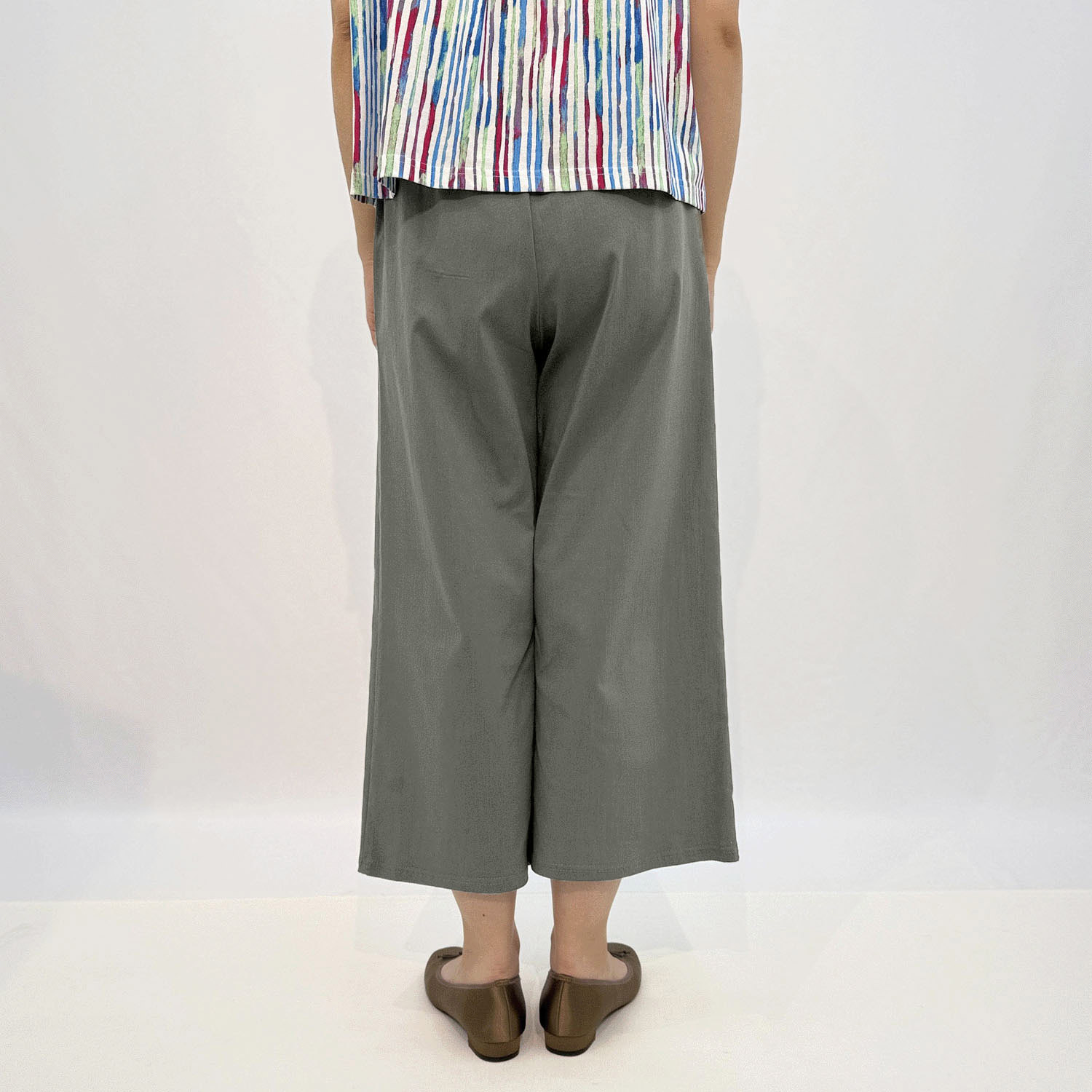 セオスリー ストレッチワイドパンツ - 画像4