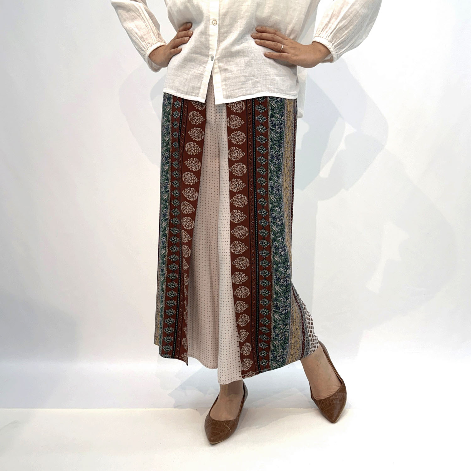 ラップワイドパンツ - 画像2