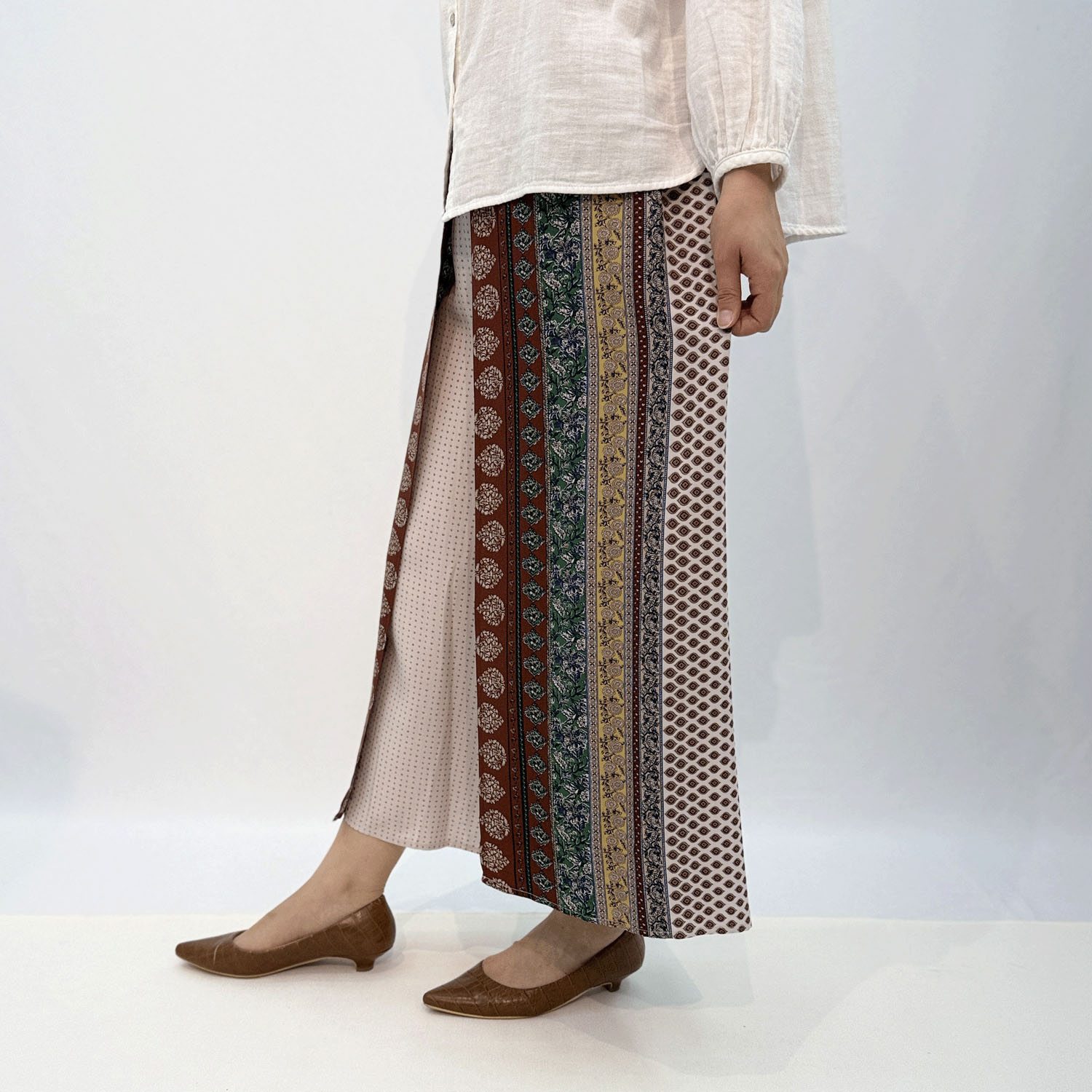 ラップワイドパンツ - 画像3