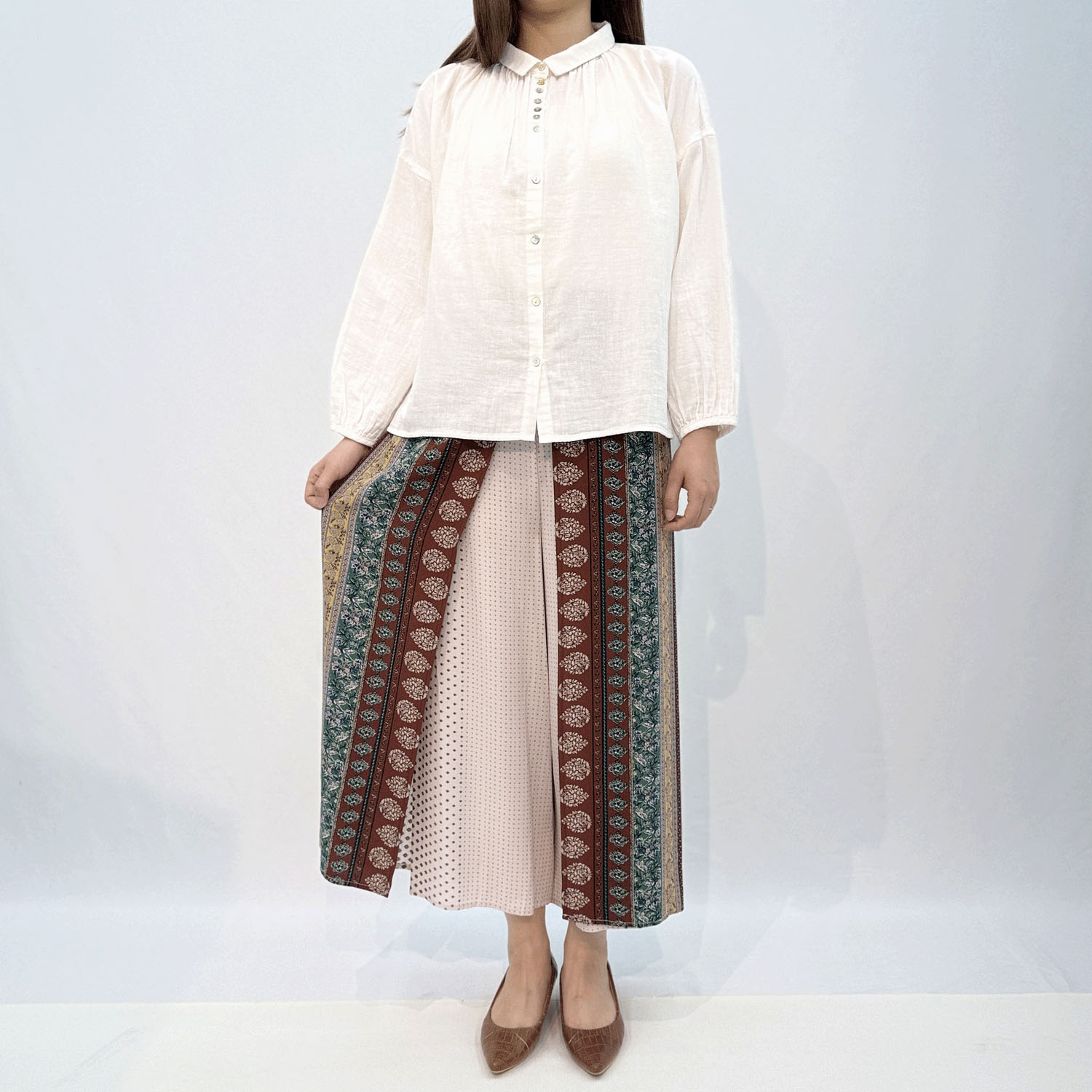 ラップワイドパンツ - 画像5