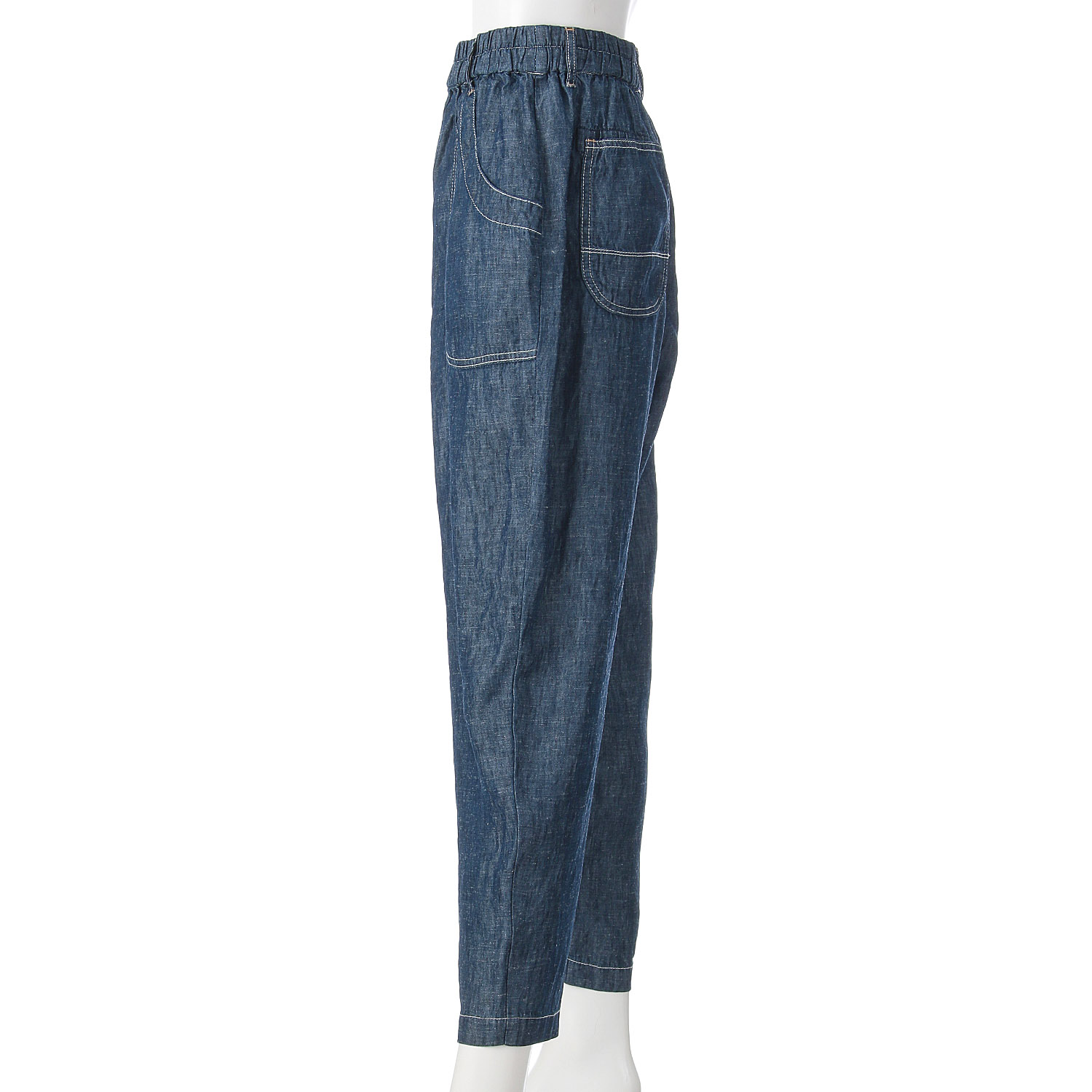 【InstaLive】aiai リヨセル／麻／レーヨンデニム ディガーパンツ - 画像4