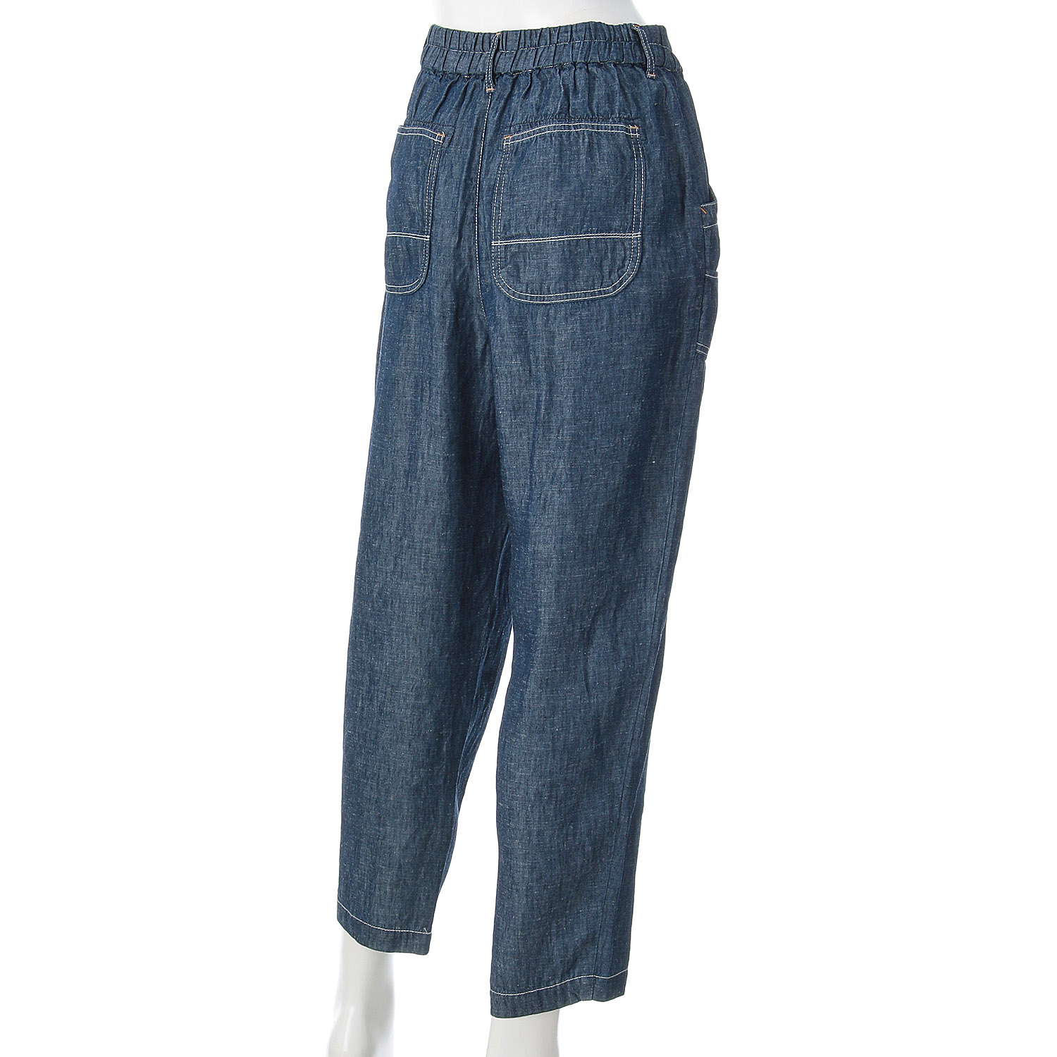 aiai リヨセル／麻／レーヨンデニム ディガーパンツ - 画像5